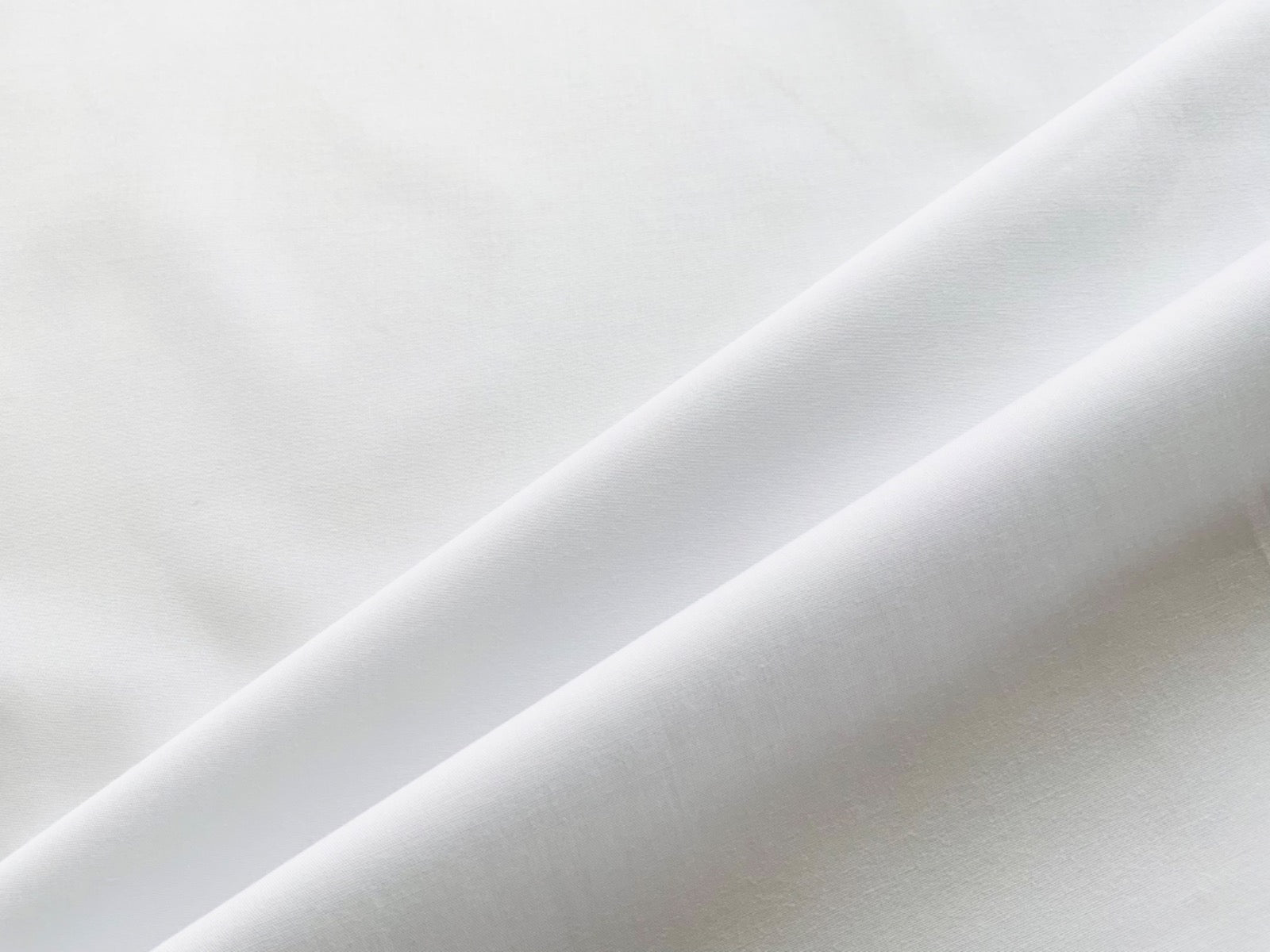 Plain Cotton Poplin White CP0001