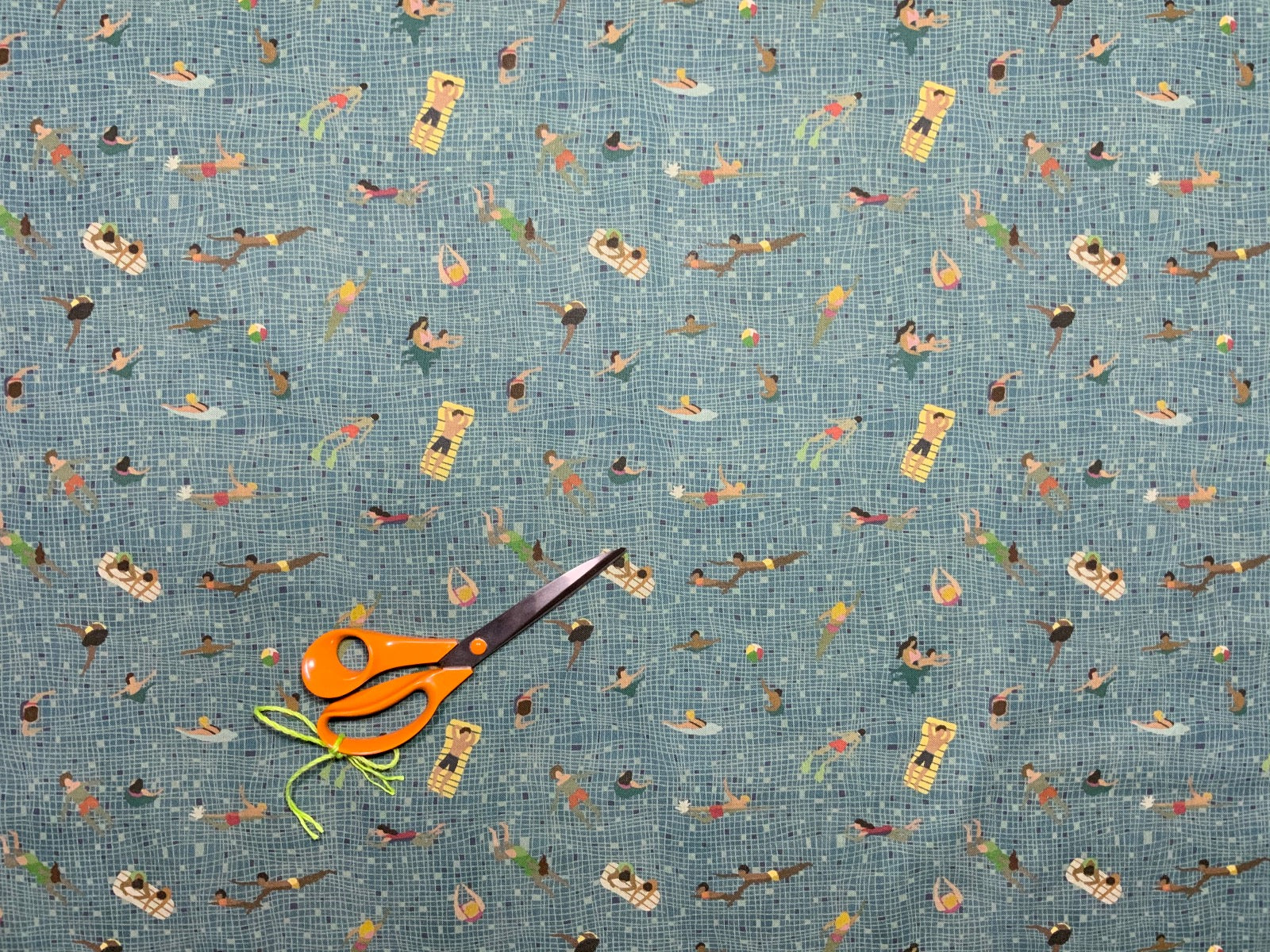 Swimmers Linen Blue S74