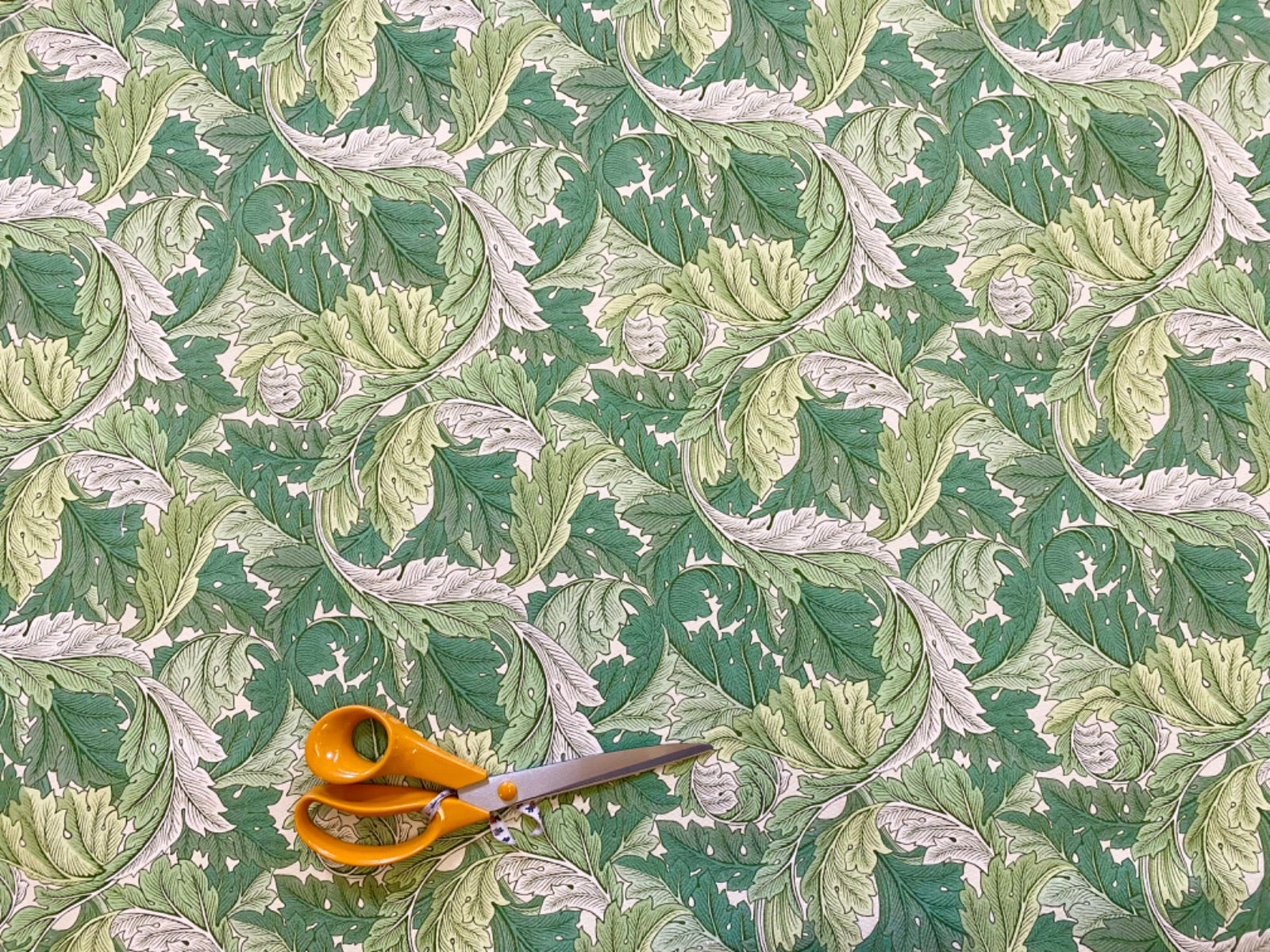 Clarke & Clarke Acanthus Apple Sage