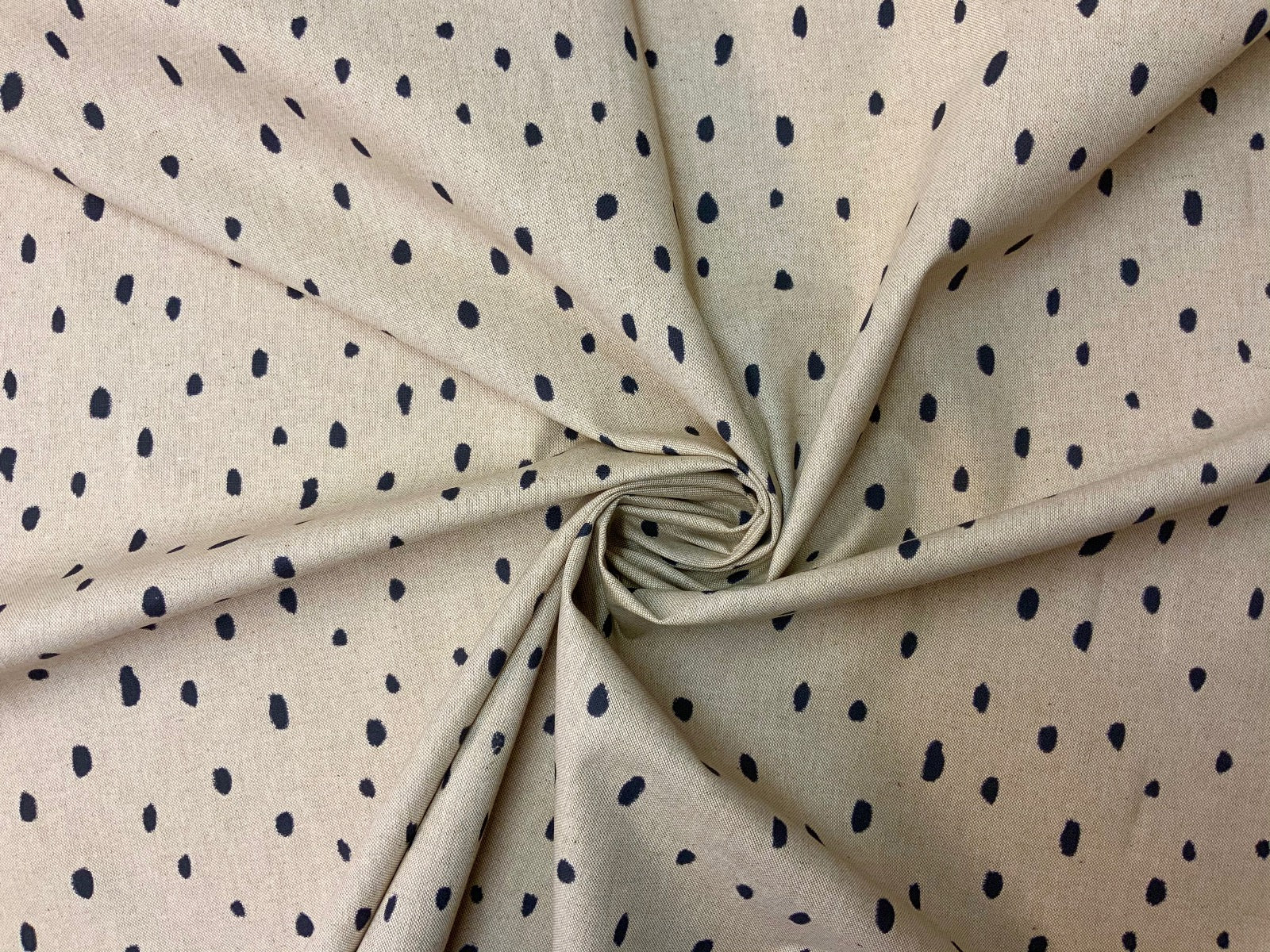 S98 Navy Linen Spotty Paint