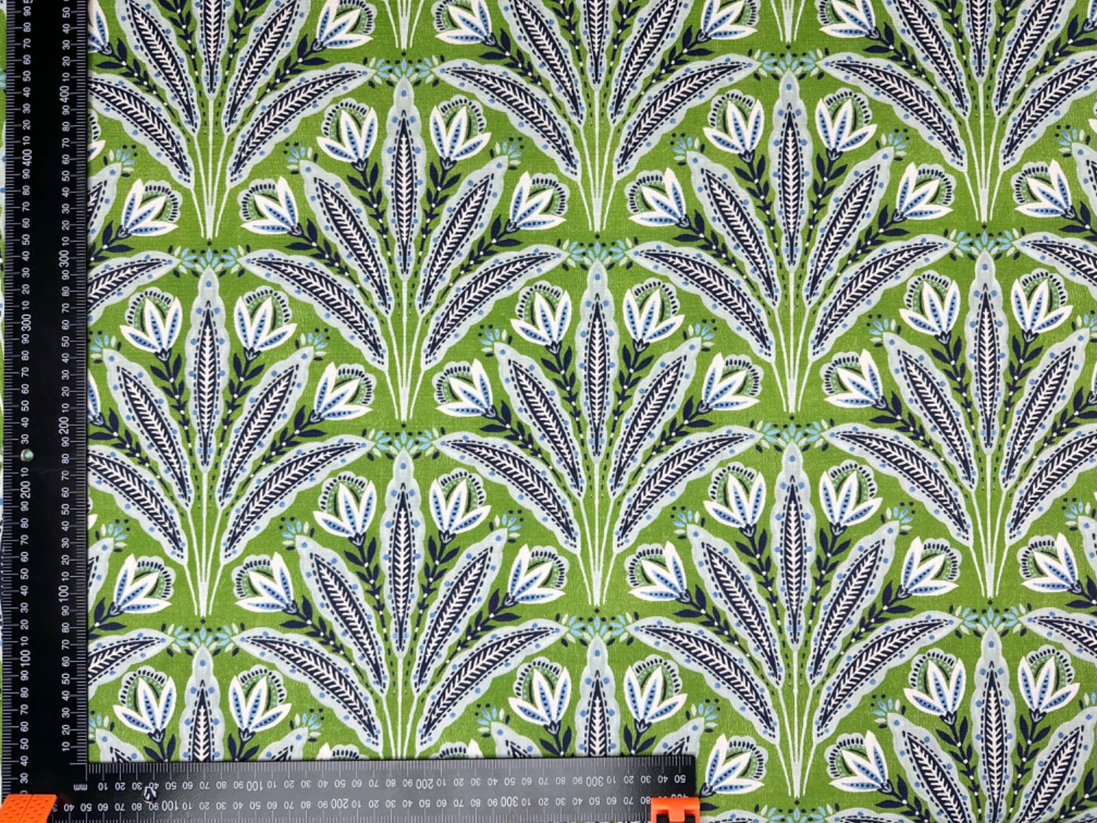 Clarke & Clarke Attingham Green/ Cobalt