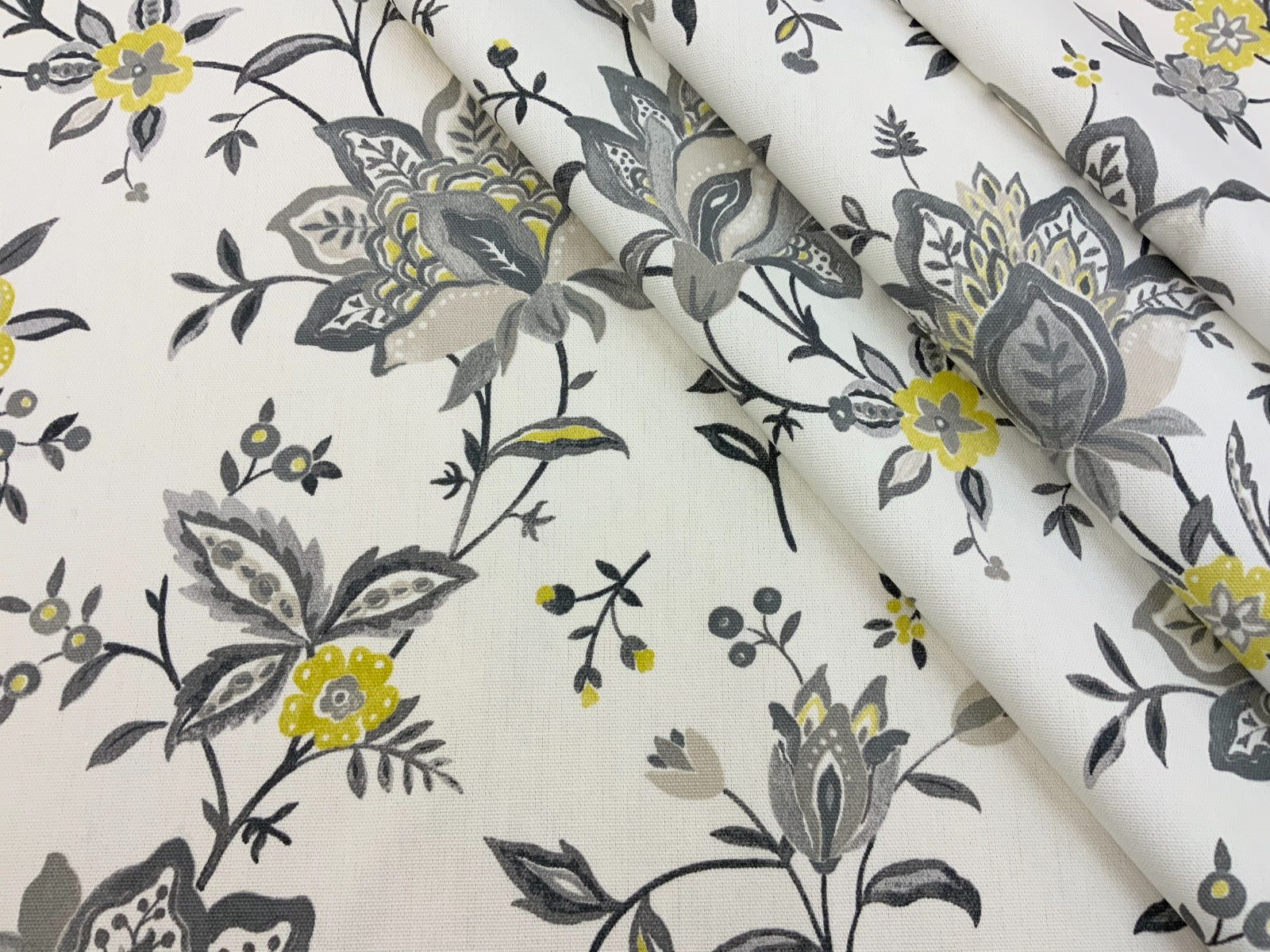 Clarke & Clarke Ornella Charcoal Chartresue