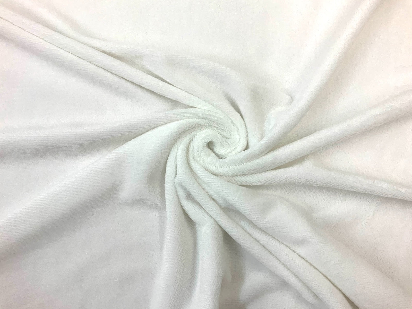 B327 NEW Bamboo Towelling White