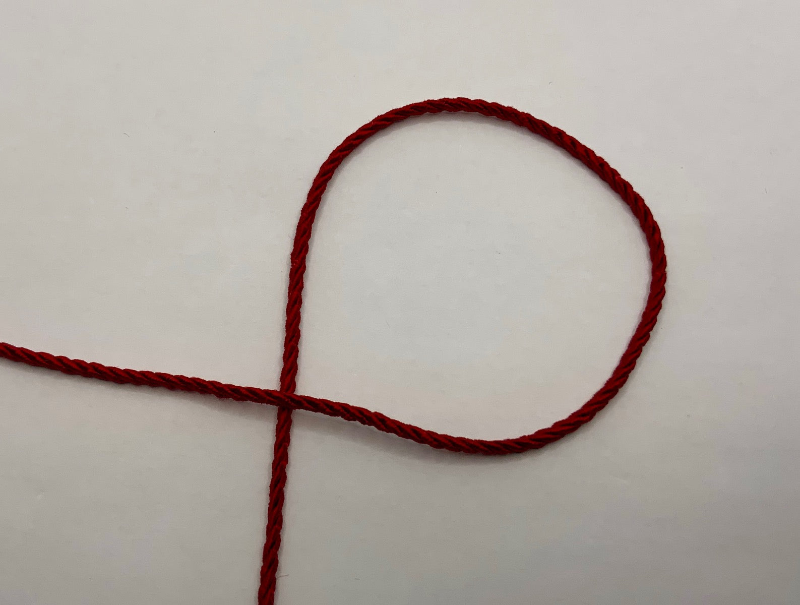 Thin Anorak Cord Red