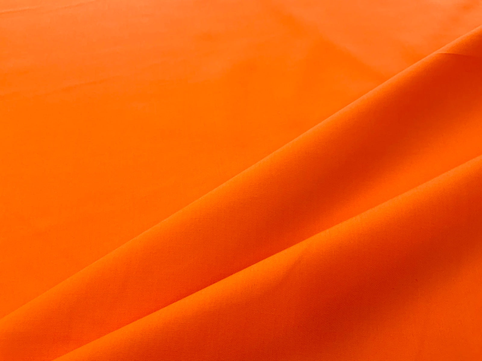 Plain Cotton Poplin Orange CP0001