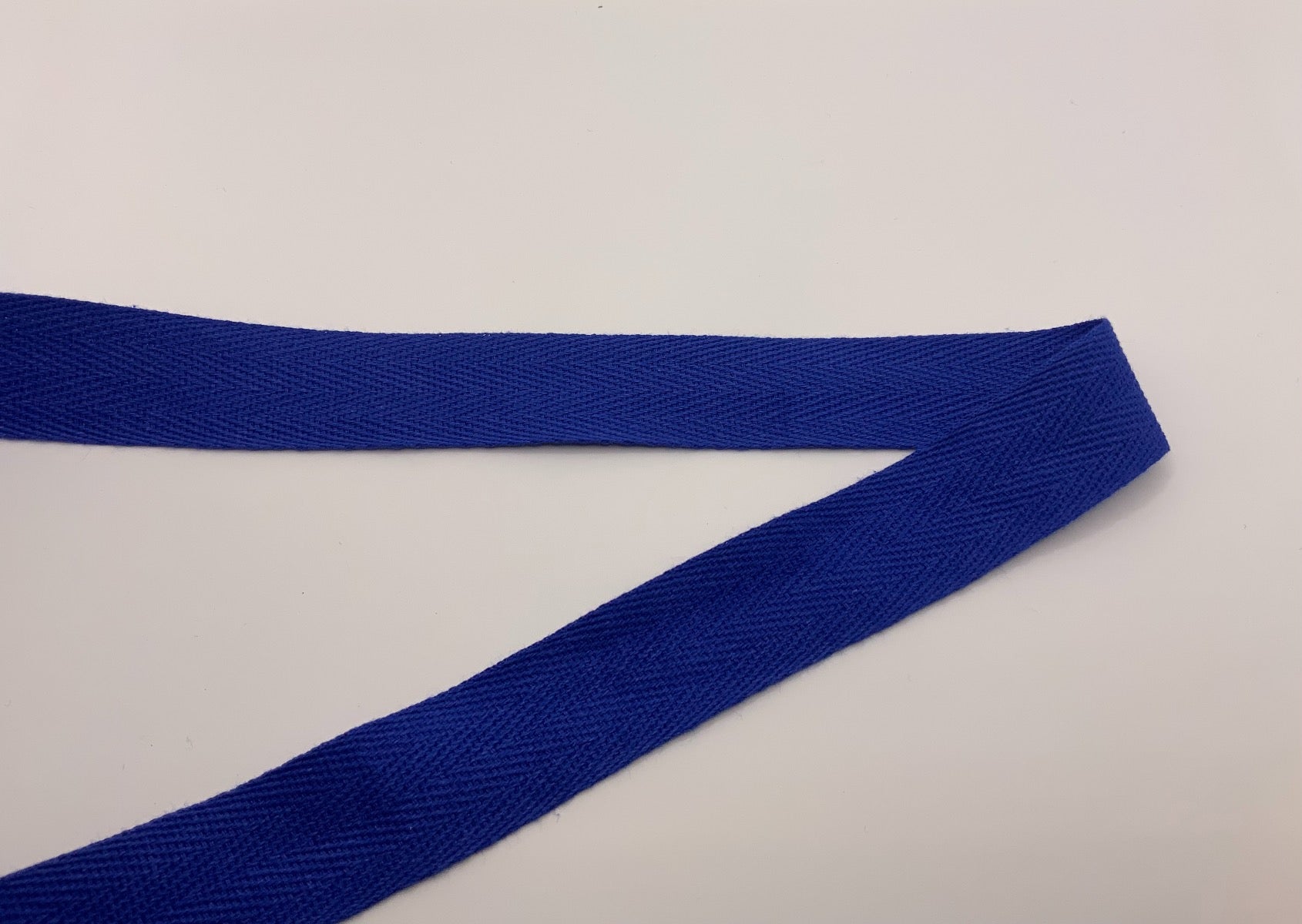 1" Cotton Tape Royal Blue