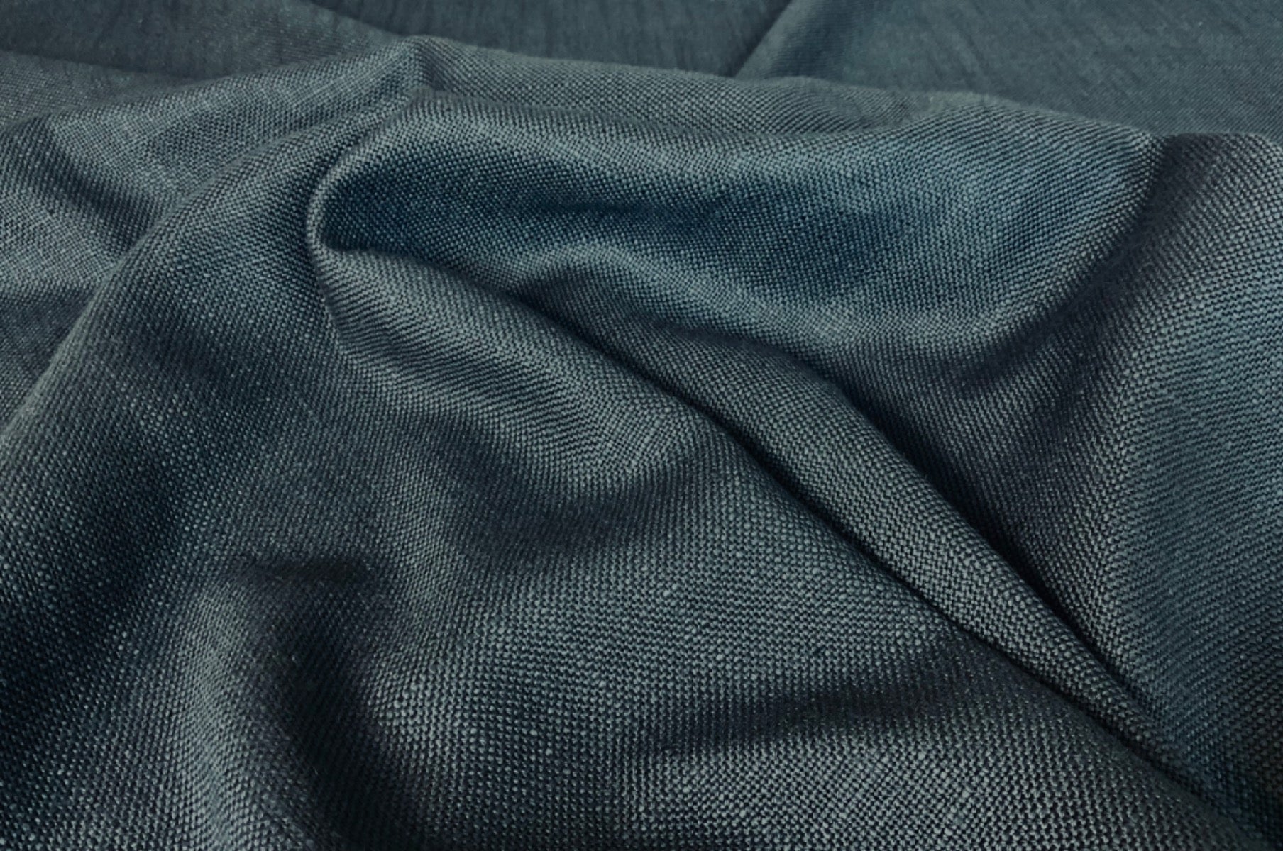 S243 Interiors Soft Drape Linen Navy Blue