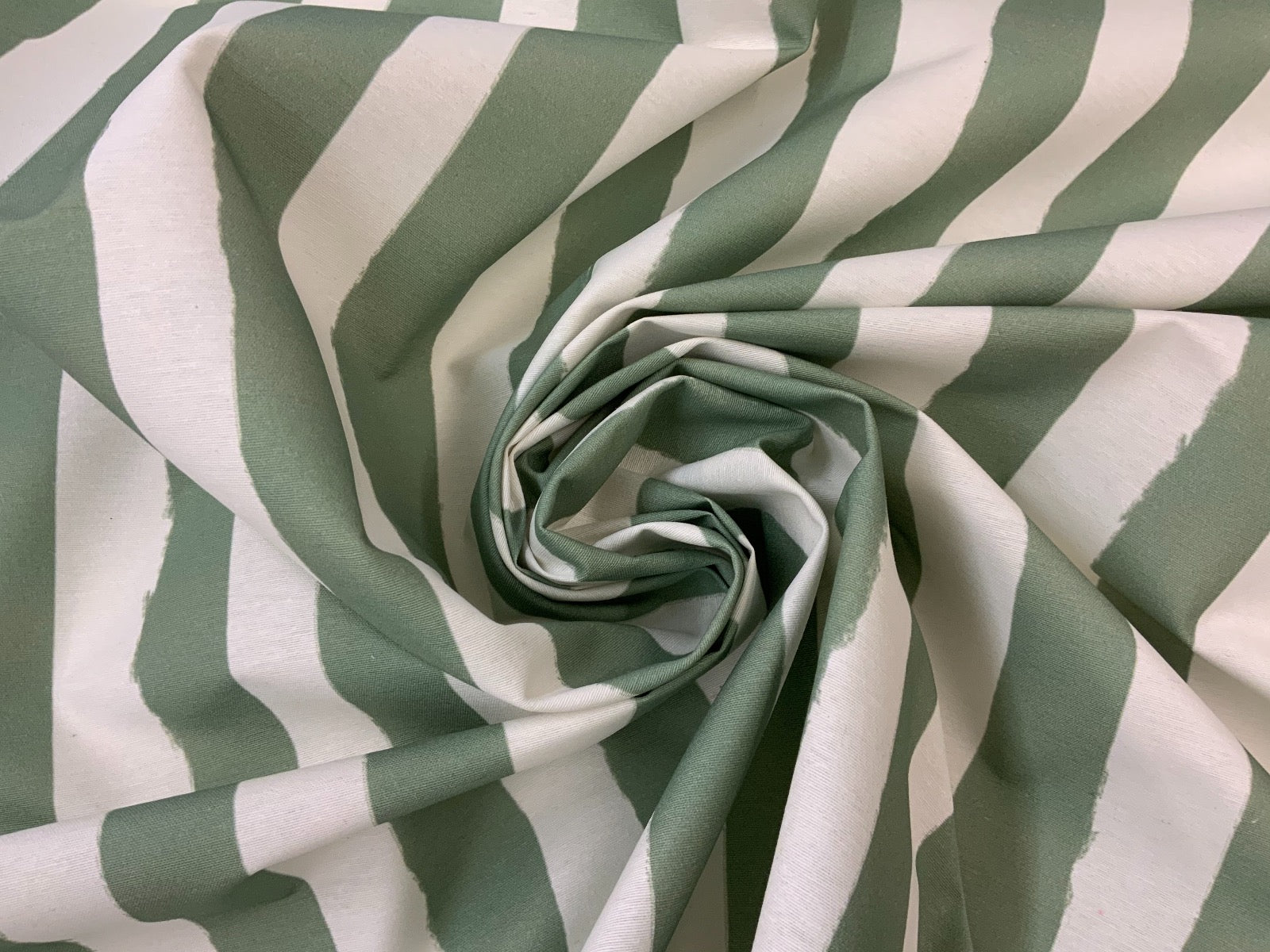 S179 Outdoor Water Repellent Paint Stripe Sage Green