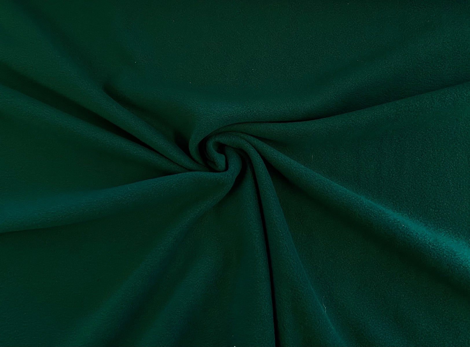 Bottle Green Polar Fleece Fabric ES012