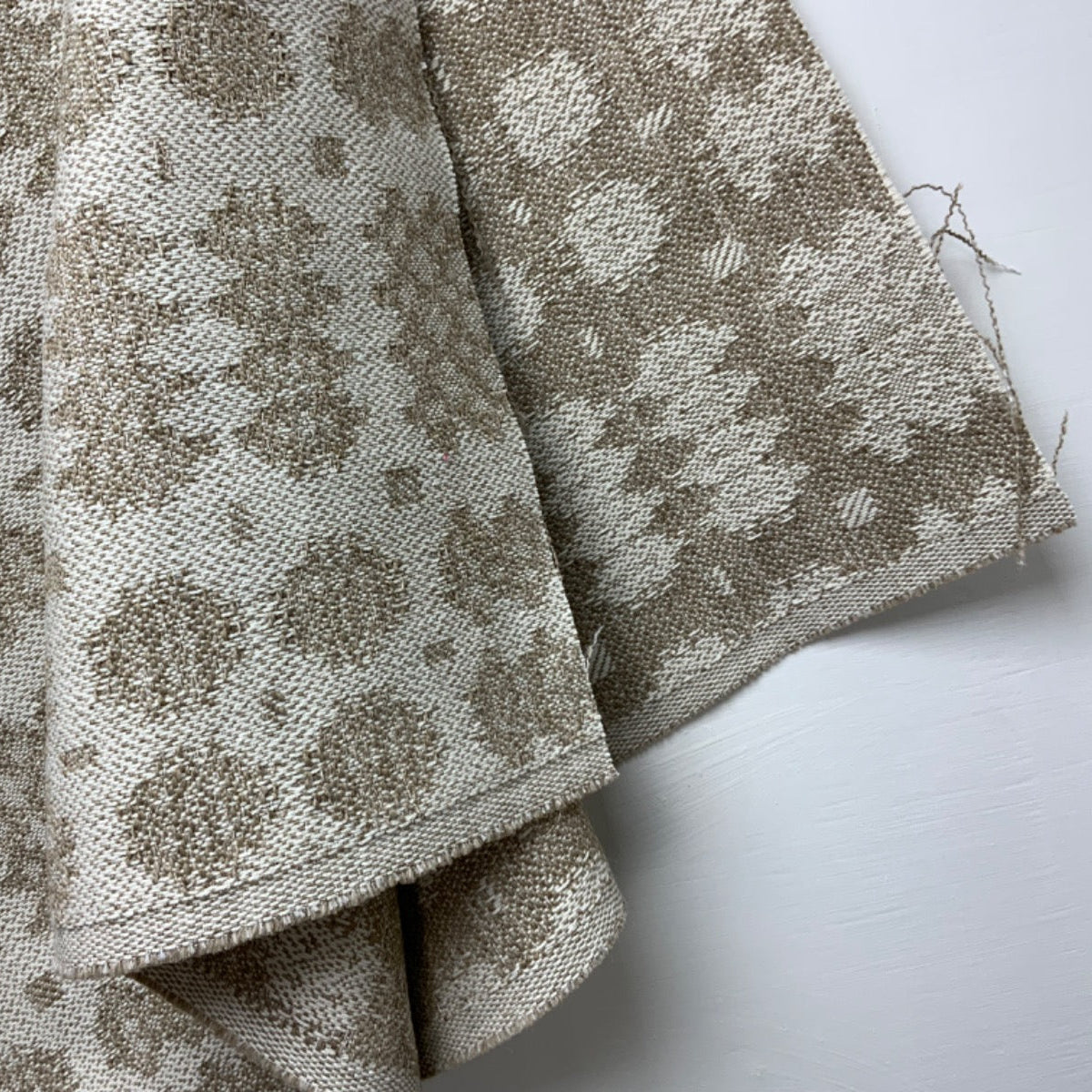 Cadair Welsh Blanket Rustic Weave Natural S271 Fabric