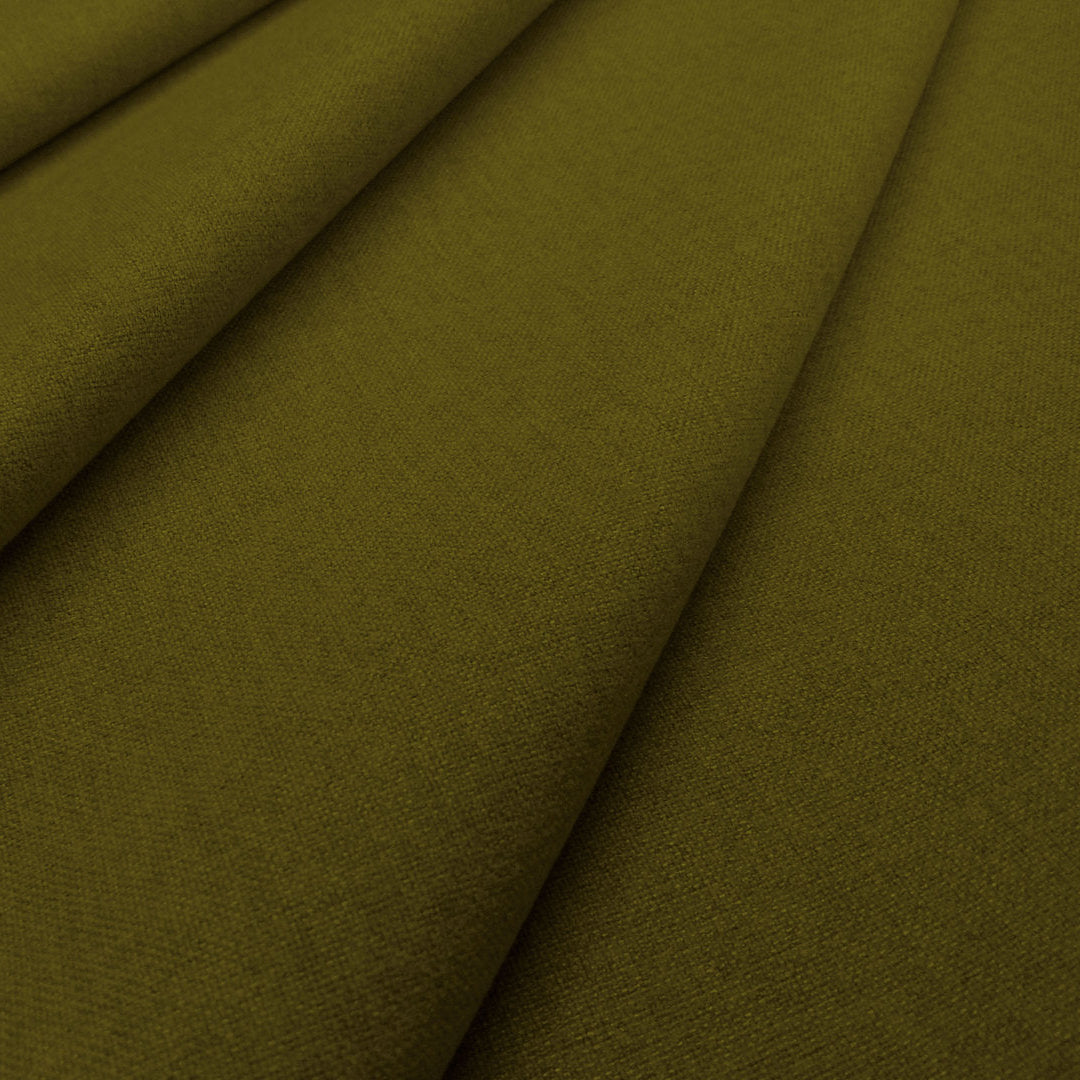 clarke and Clarke highlander olive green fabric swatch