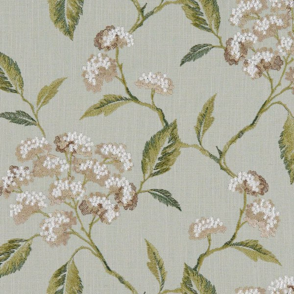 Clarke & Clarke Summerby Duck Egg Fabric