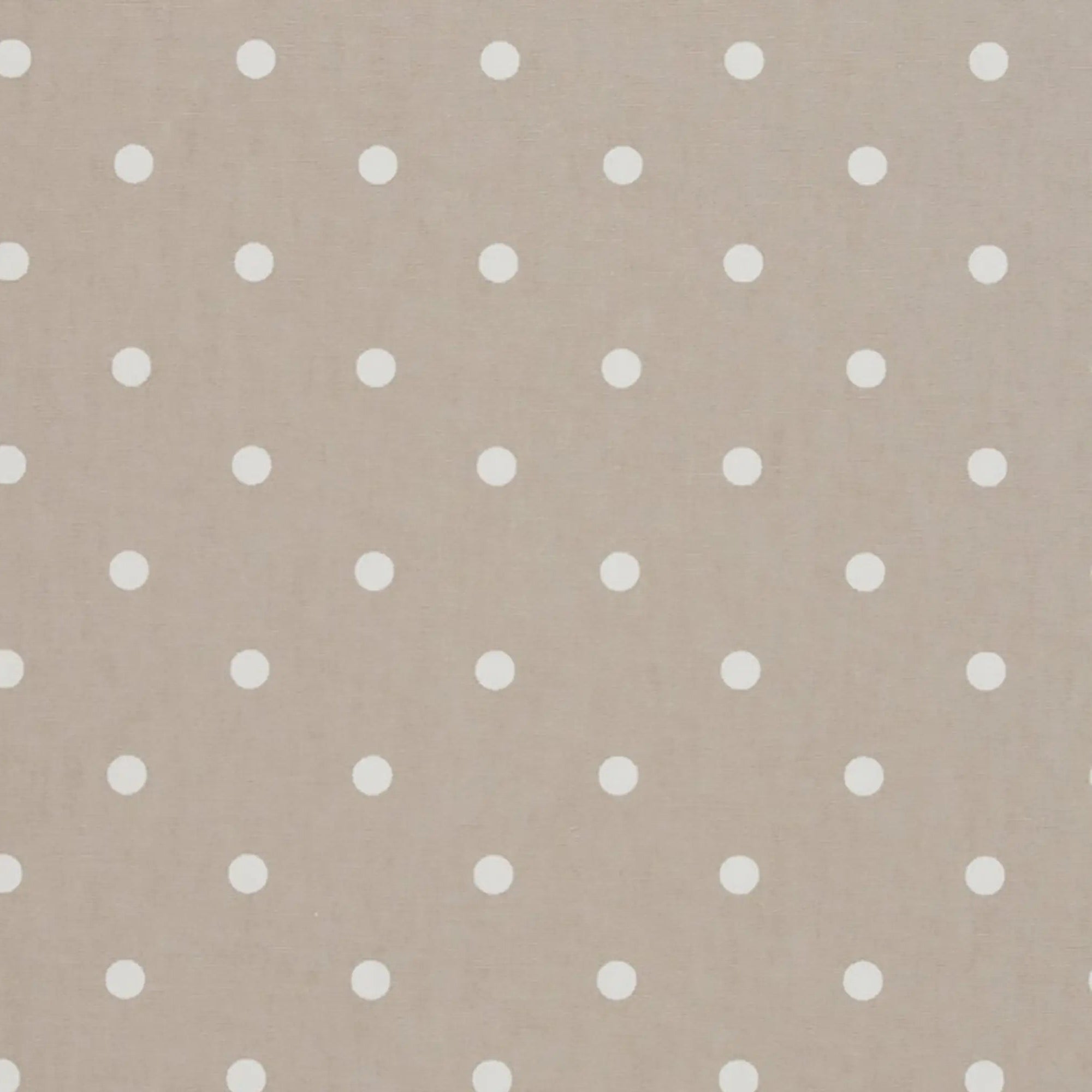 Clarke & Clarke Dotty Taupe Fabric