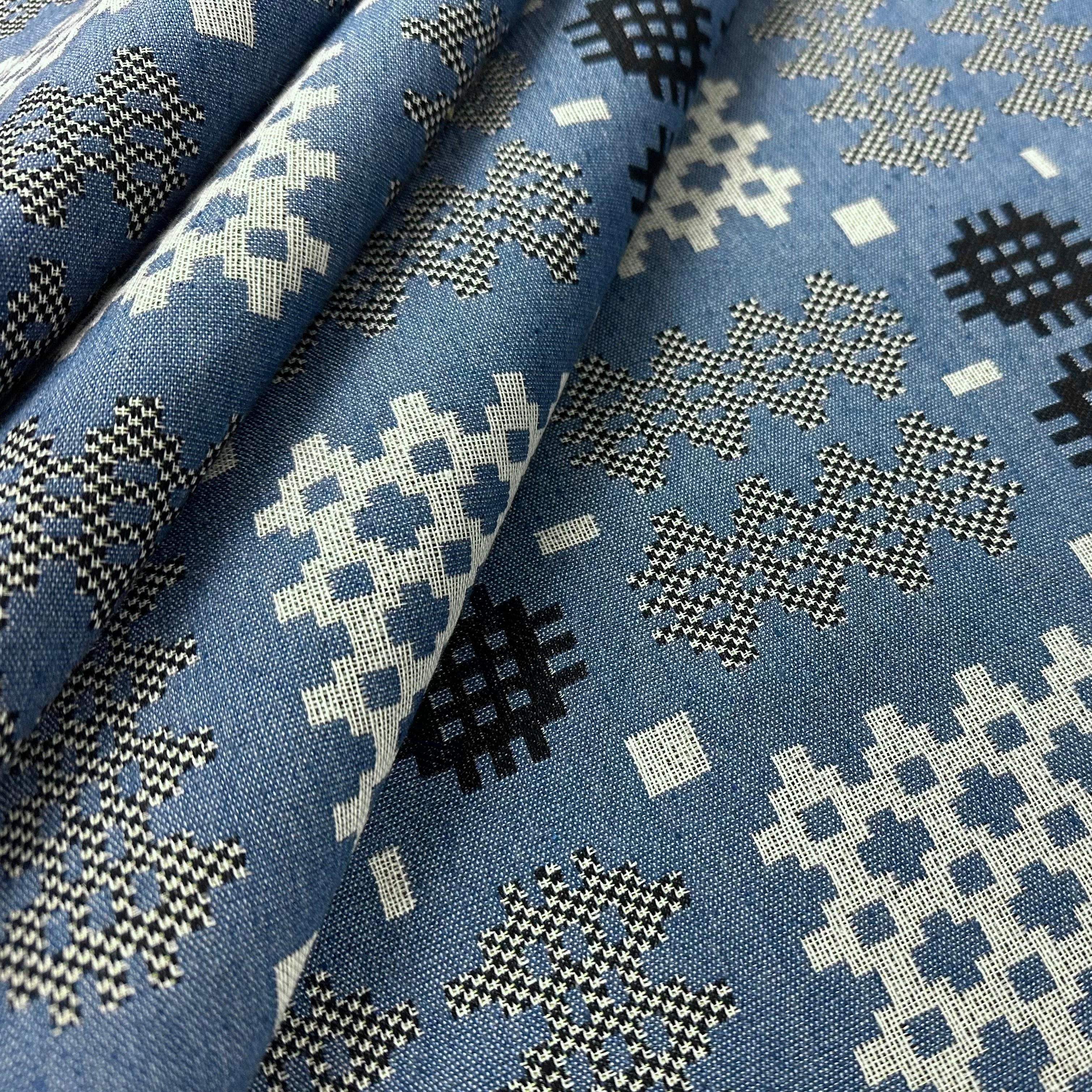 S302 Welsh Blanket Tapestry Tegid Blue