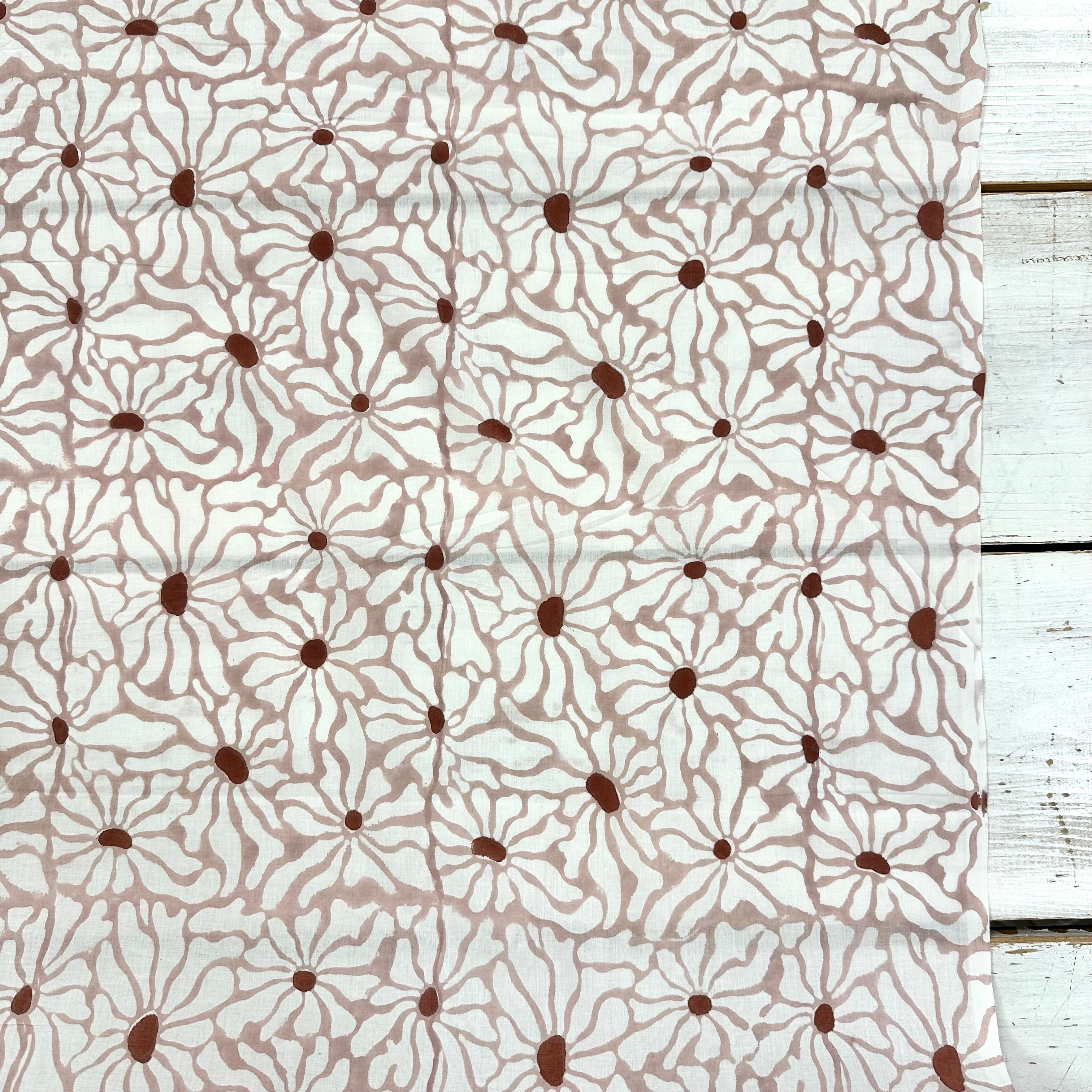 Floating Flowers Indian Print Pink Tex Ex 2960