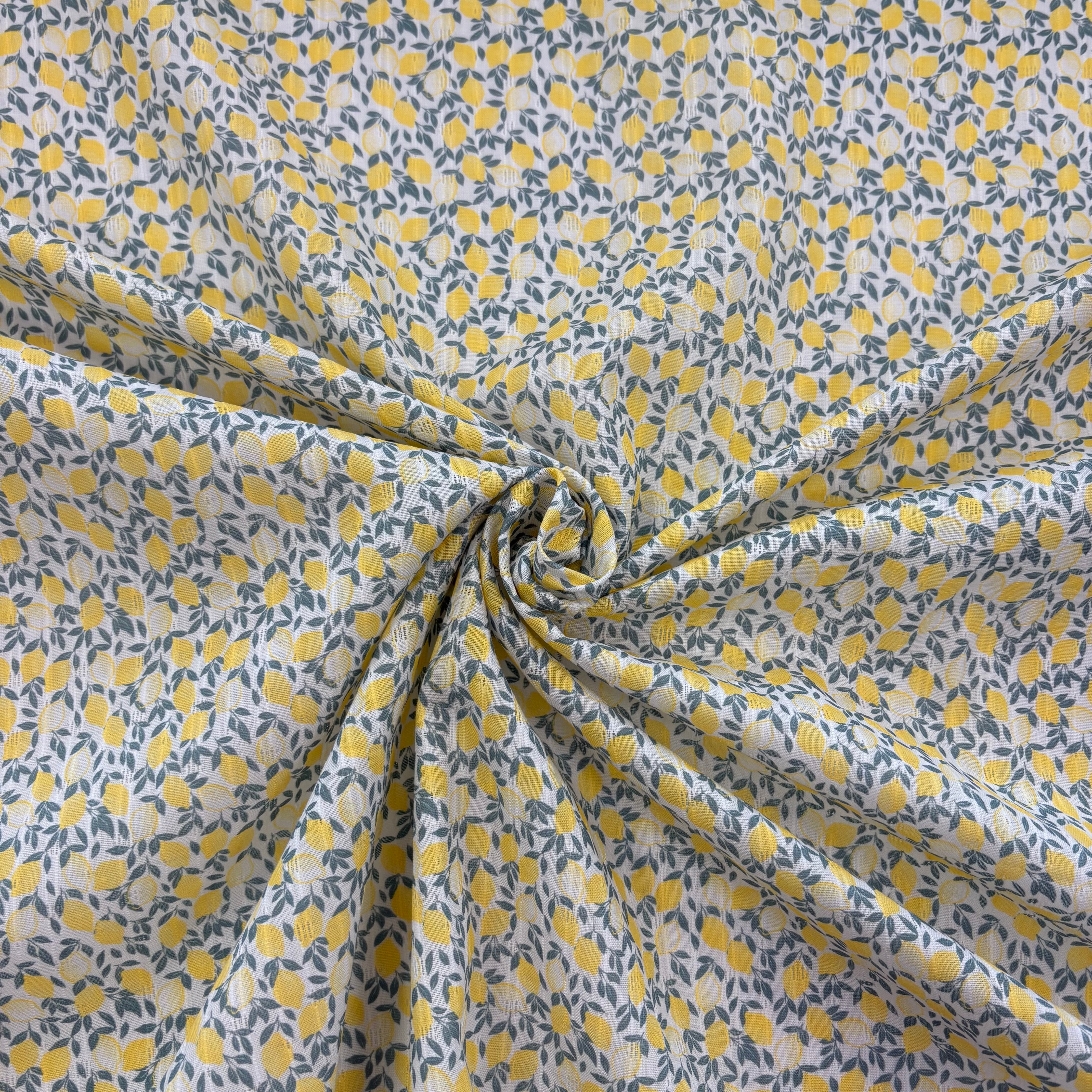 Little lemon cotton dobby T572