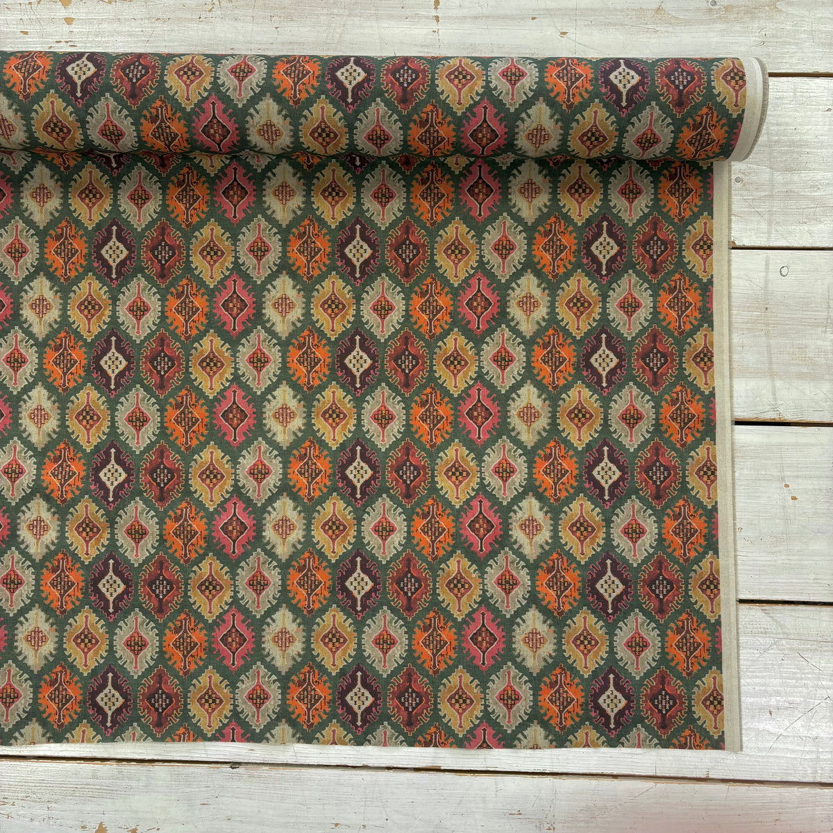 K52 Aztec Linen Look Autumn