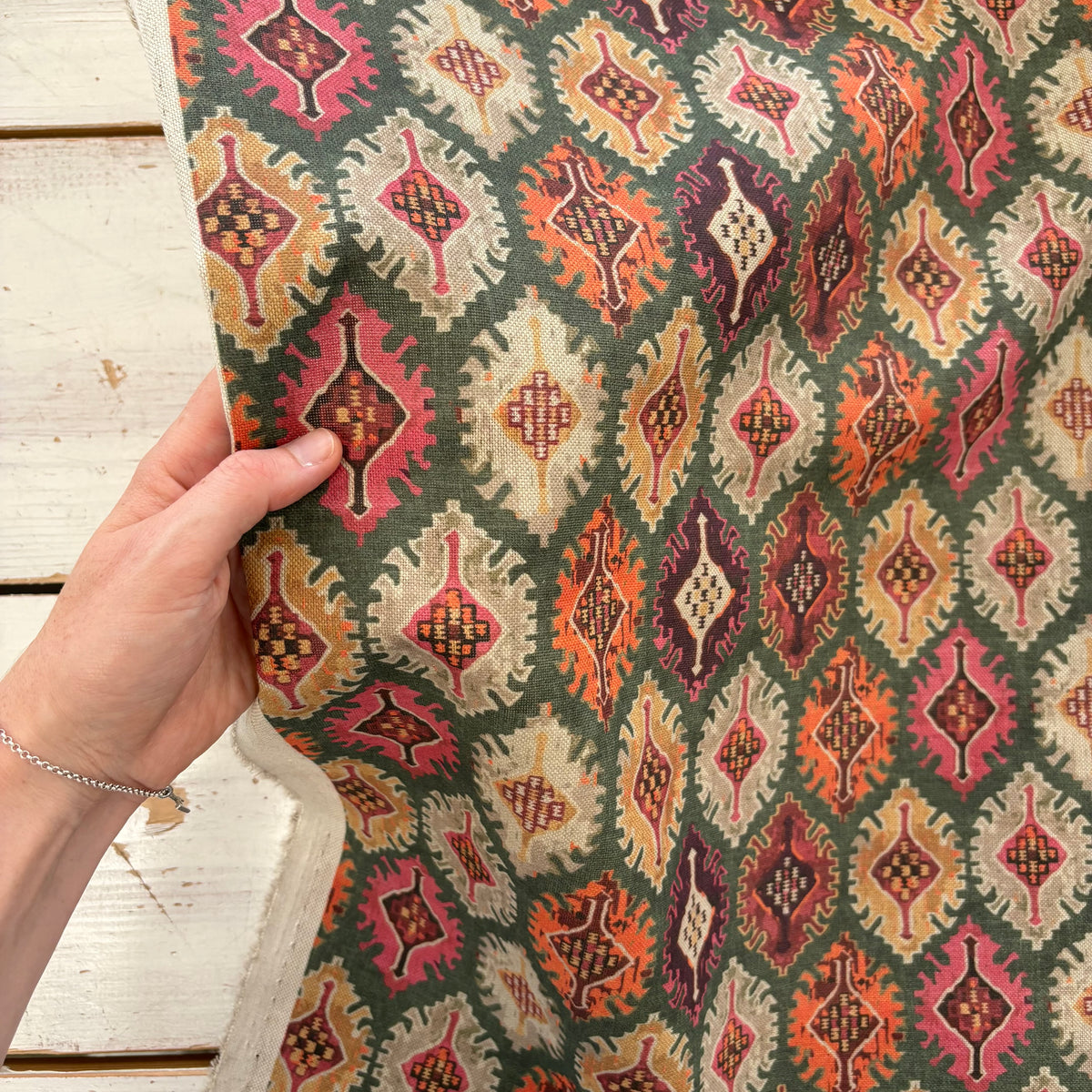 K52 Aztec Linen Look Autumn