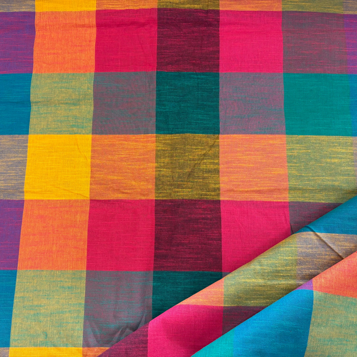 Woven Jumbo Autumn Block Gingham Tex Ex 3047