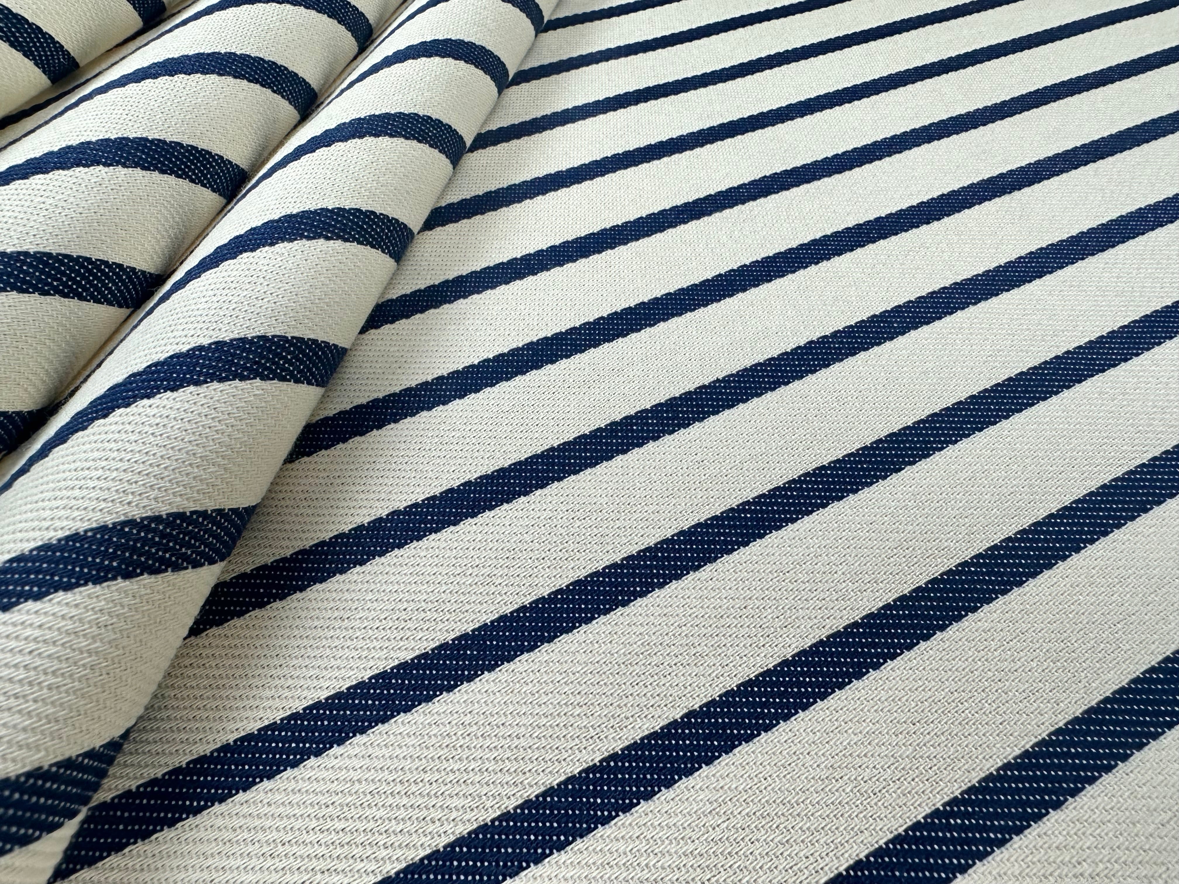 S292 Stain Resistant Stripe Navy