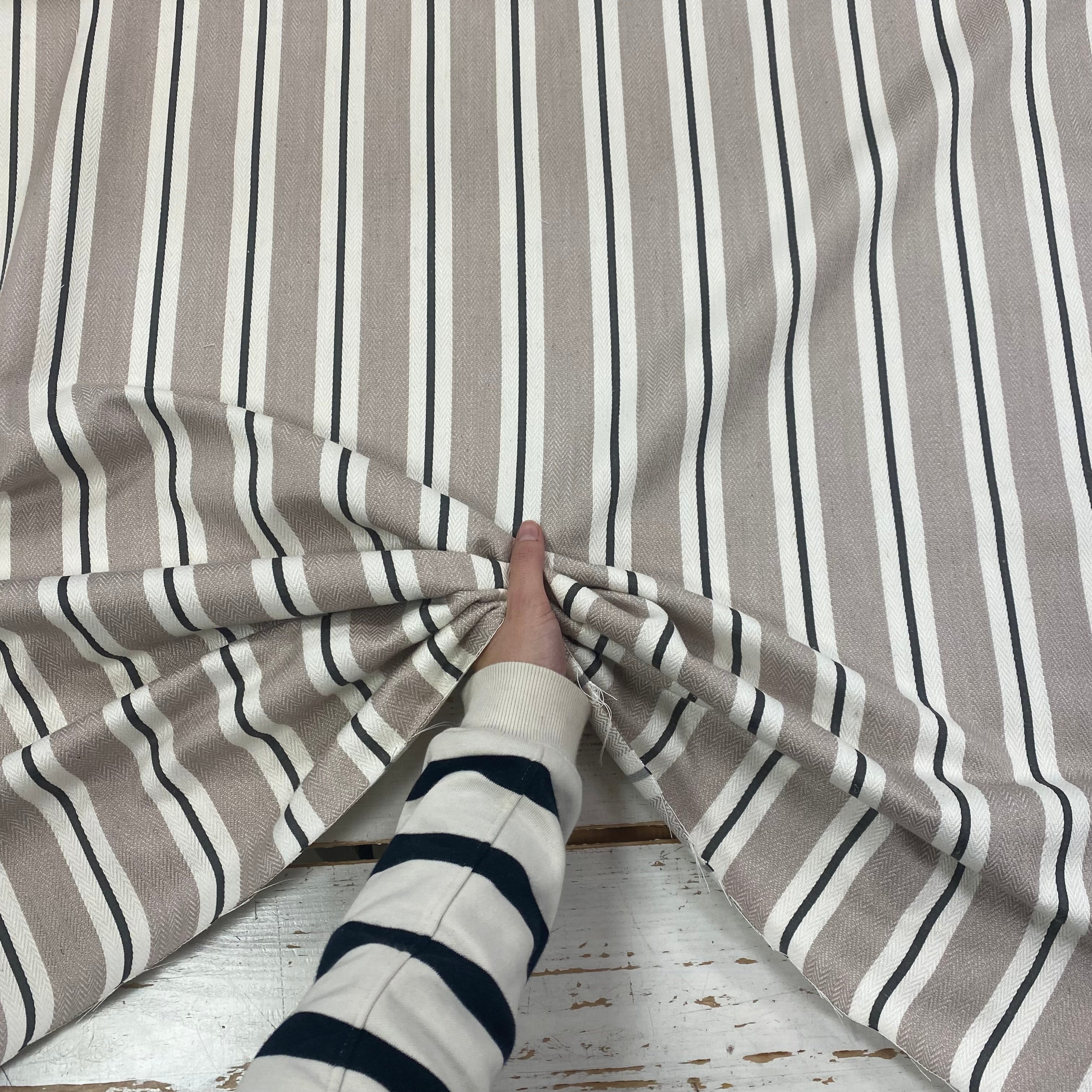 Tex Ex Arley woven stripe linen Tex Ex 2921