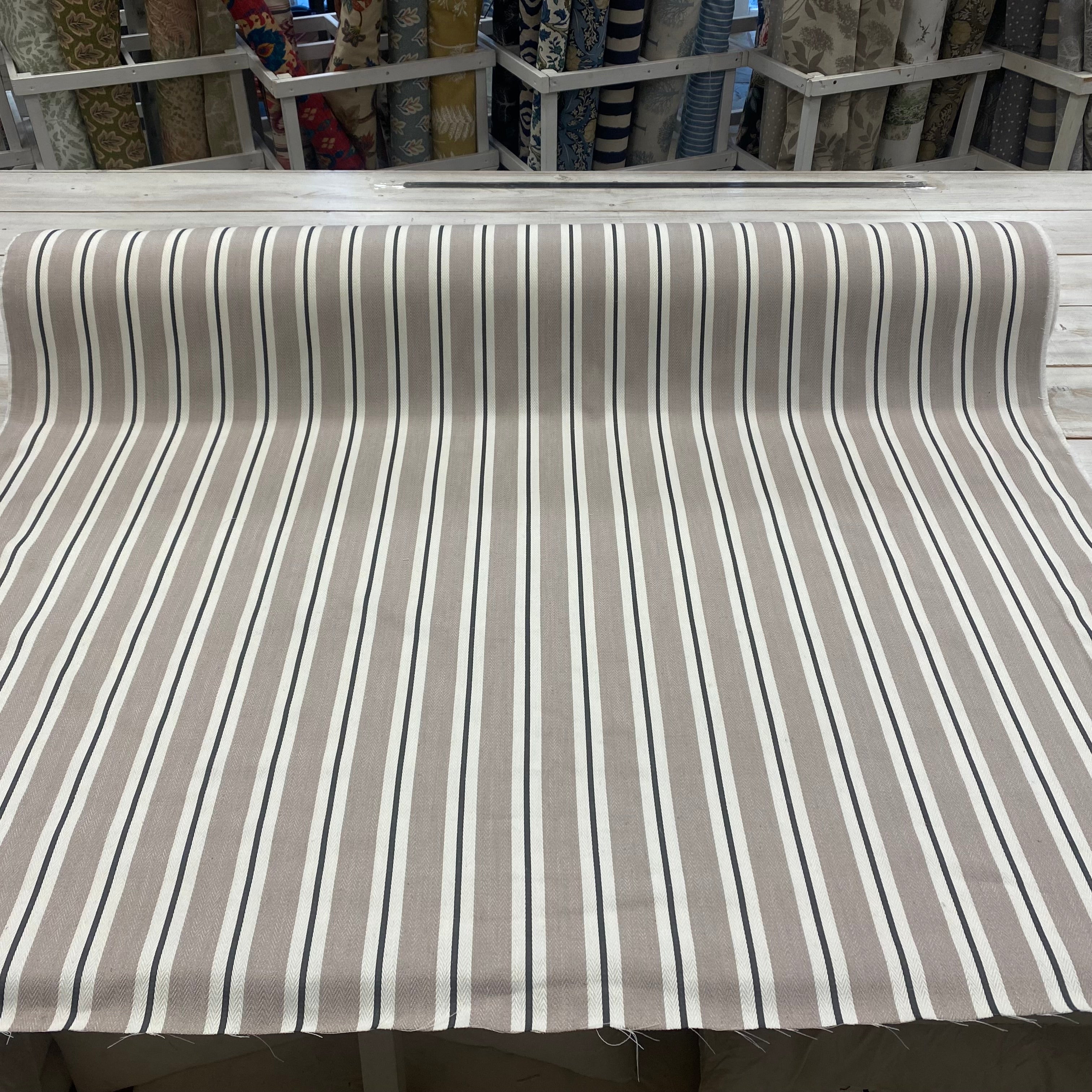 Tex Ex Arley woven stripe linen Tex Ex 2921