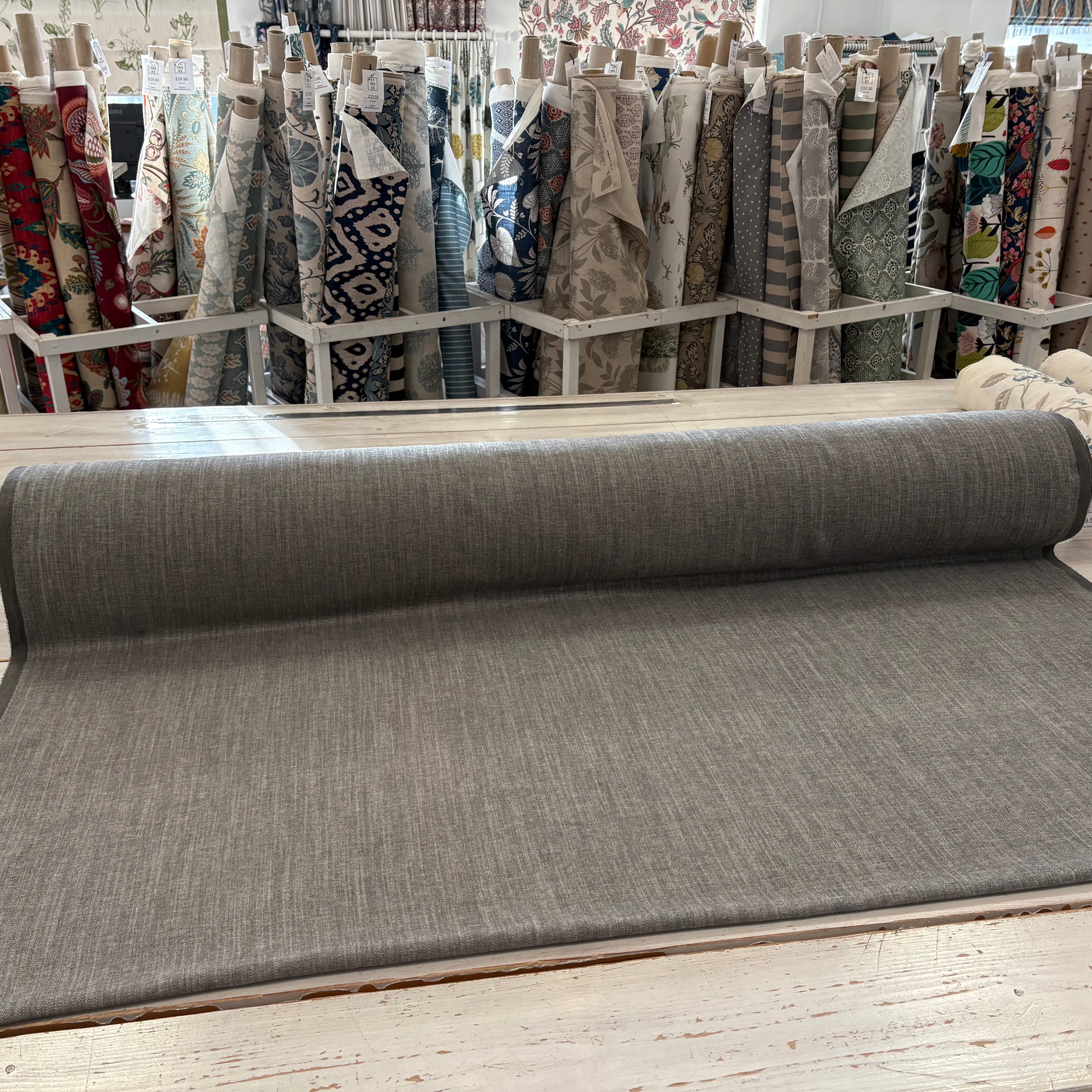 G67 Brushed Super Soft Linen Mix Grey