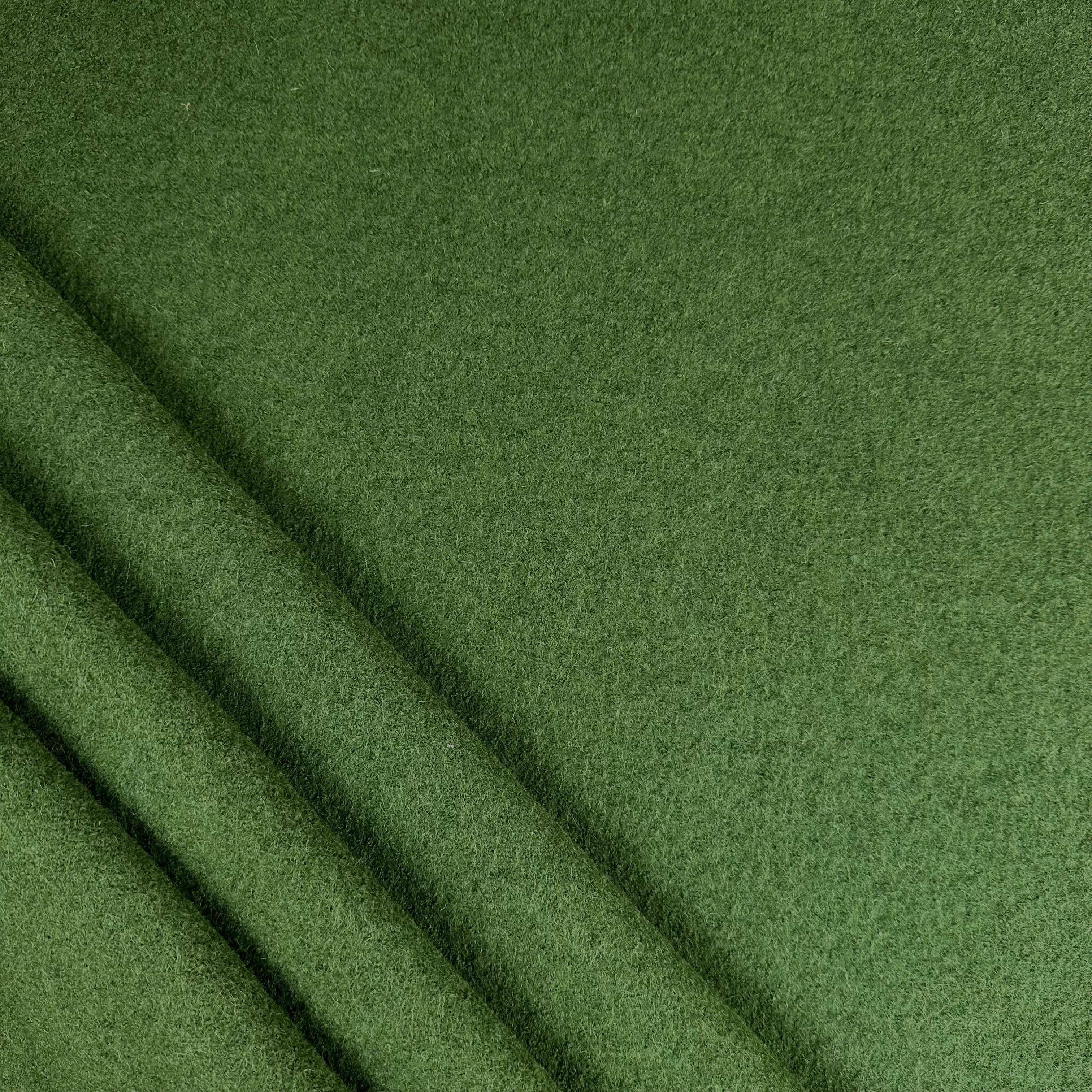 C838 Boiled Wool Green