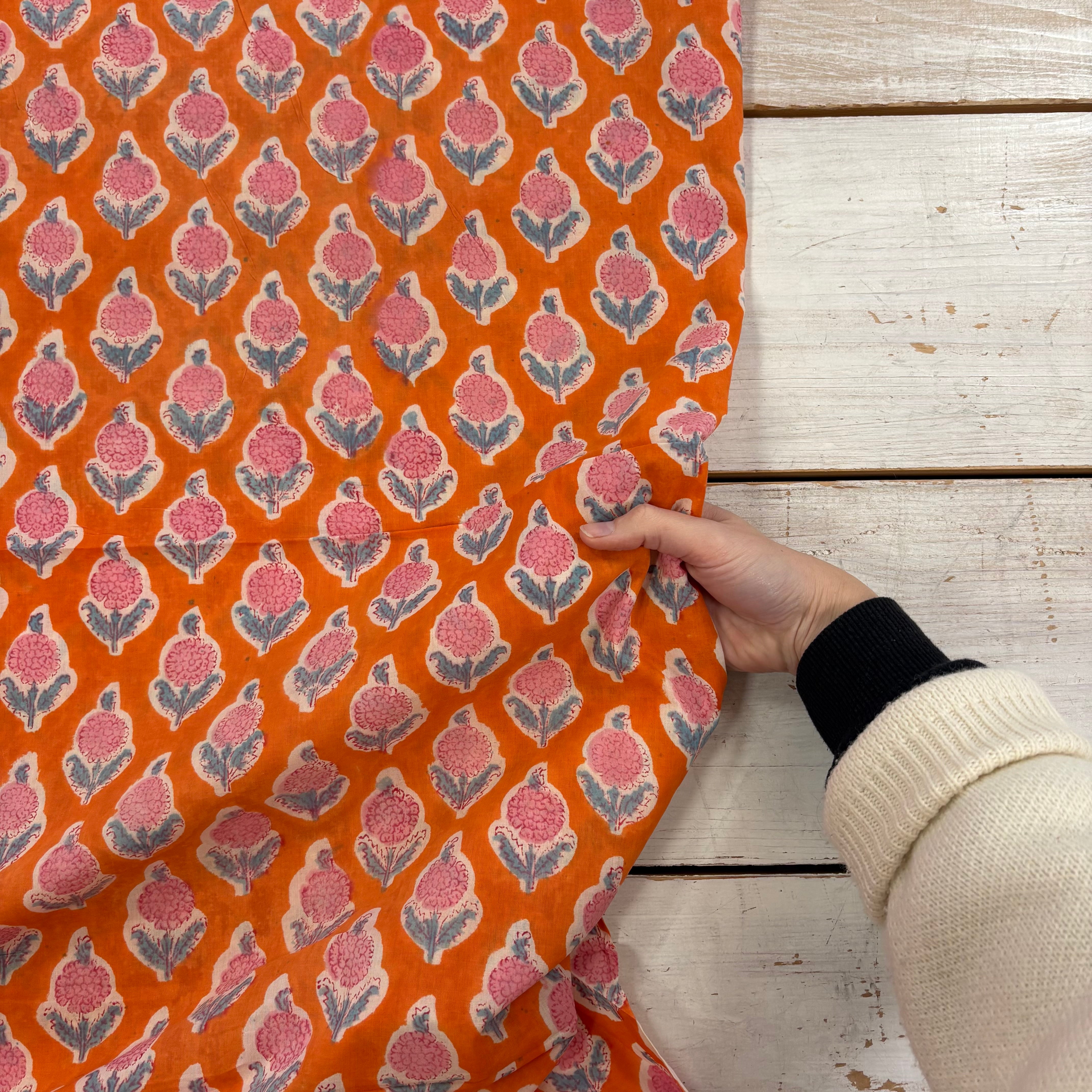 Mumbai Dahlia block print block print Tex ex 2948