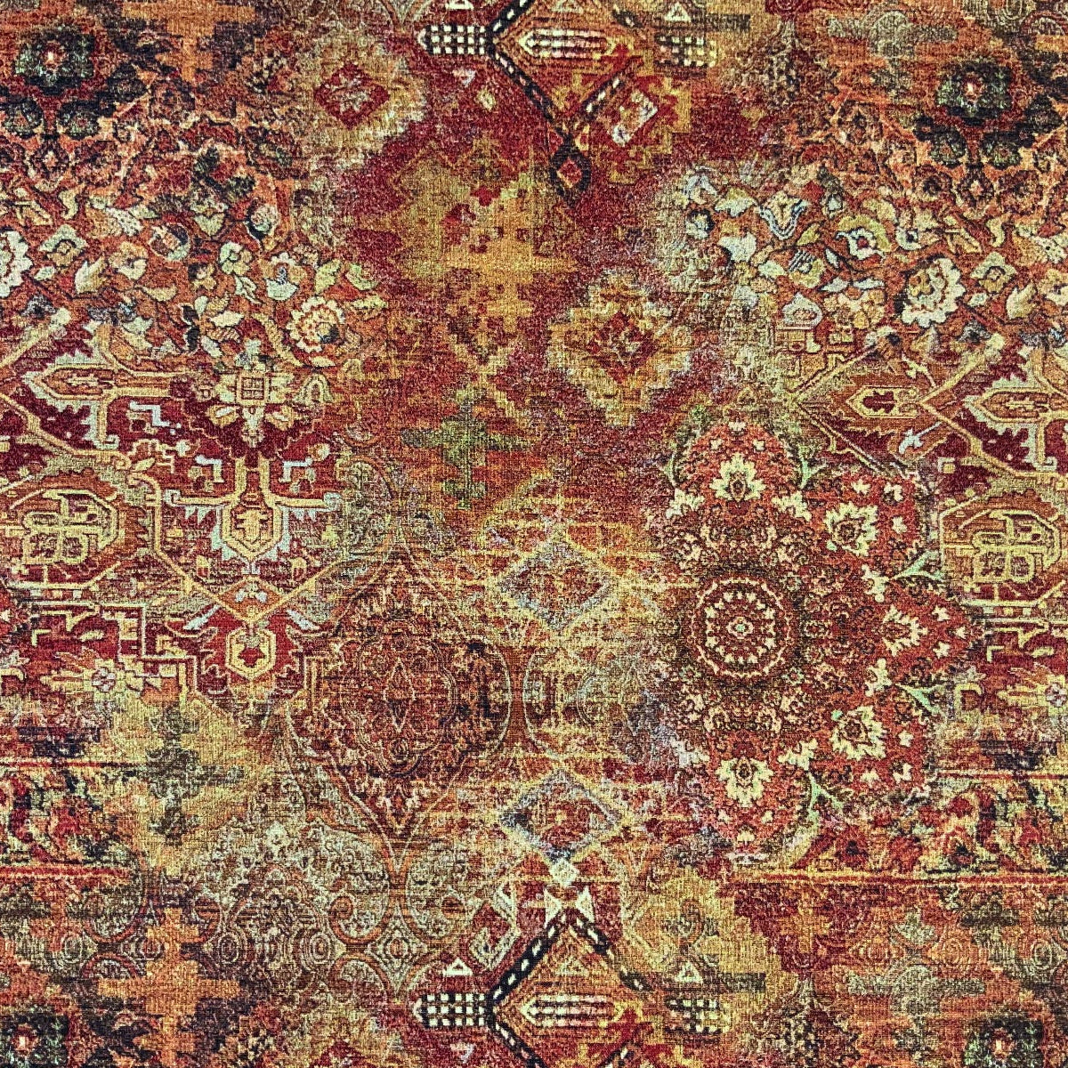 T446 Moroccan Bazaar Tapestry Rust