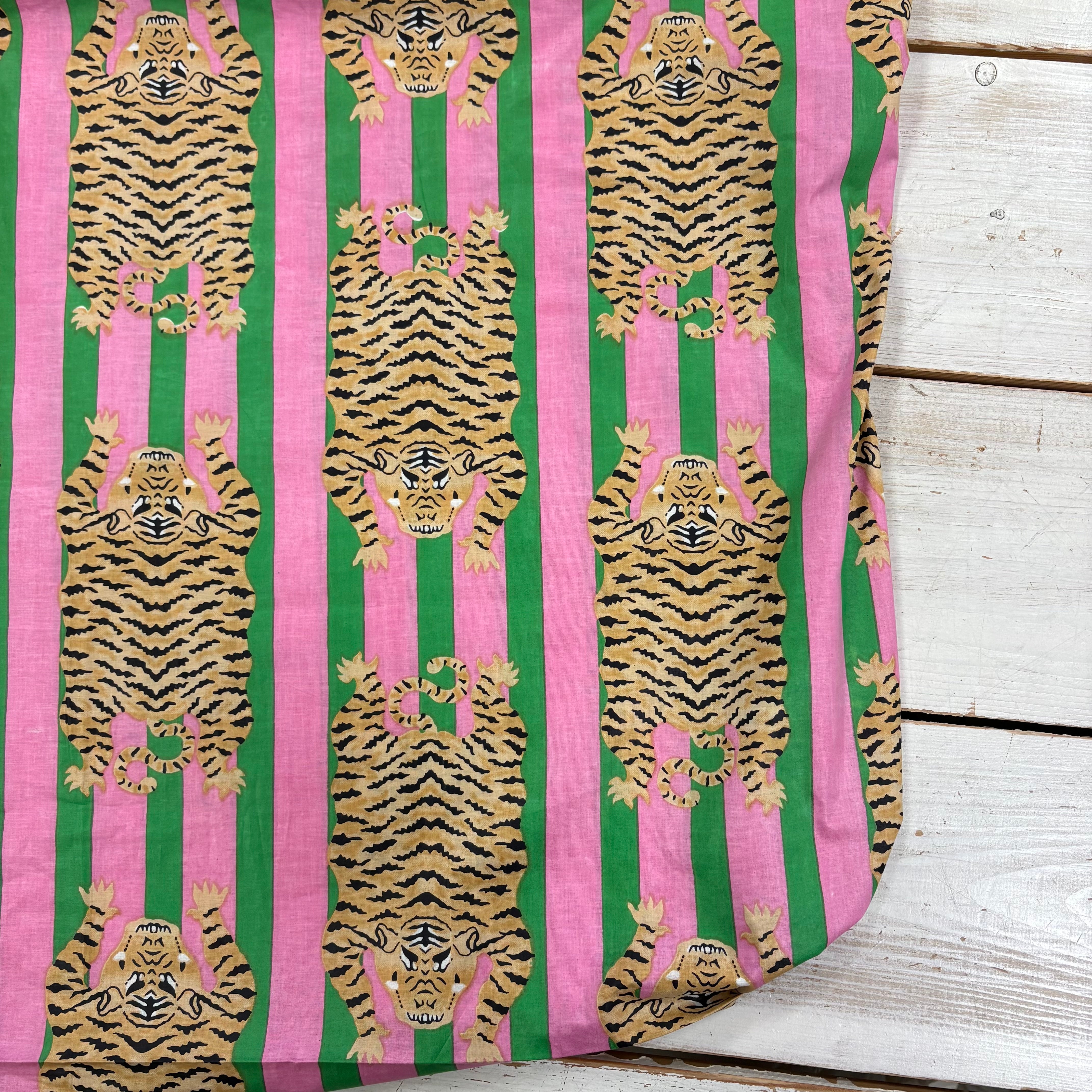 The Tiger Stripe Indian Print Summer Tex Ex 2943