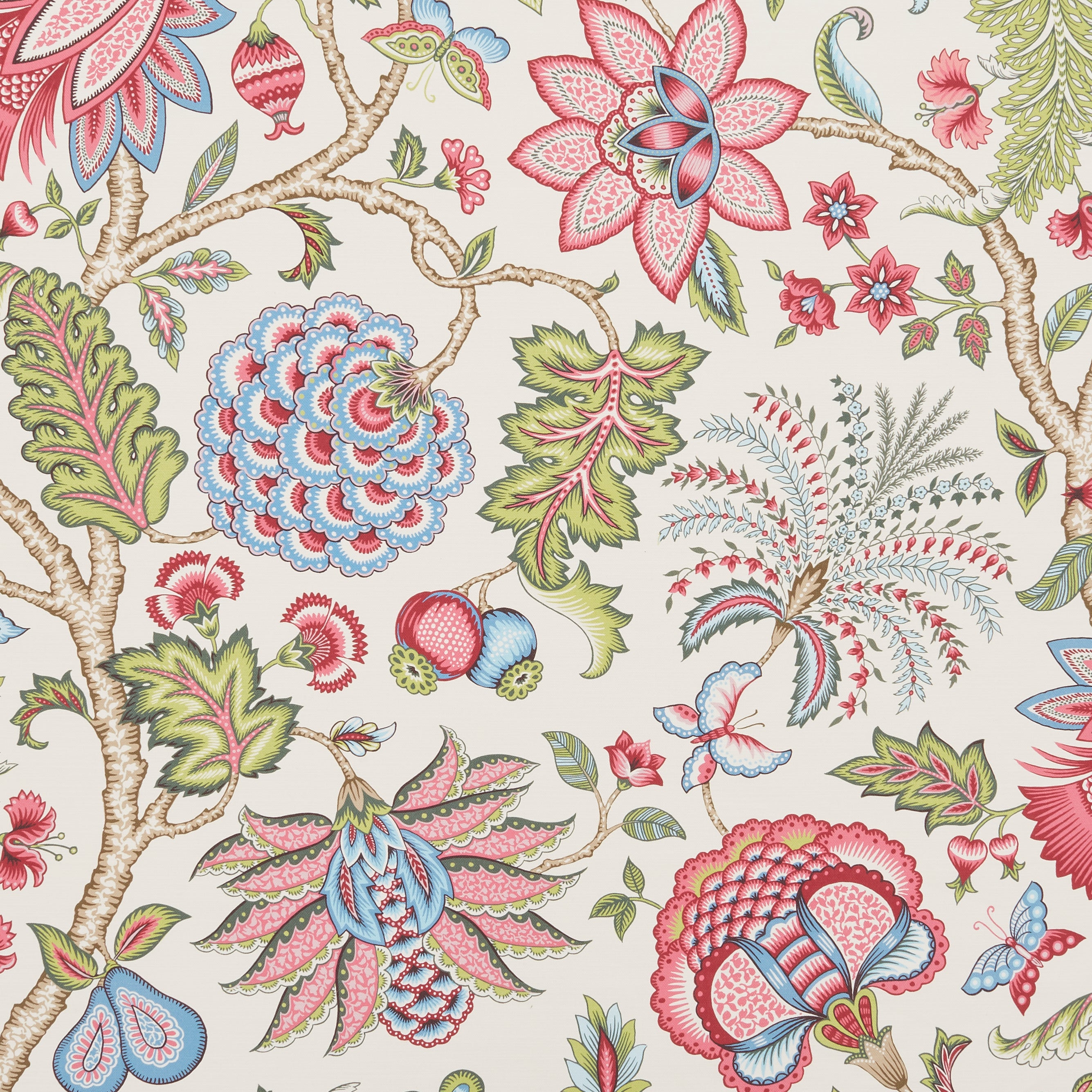 iLiv Tree of Life Carmine Fabric Swatch