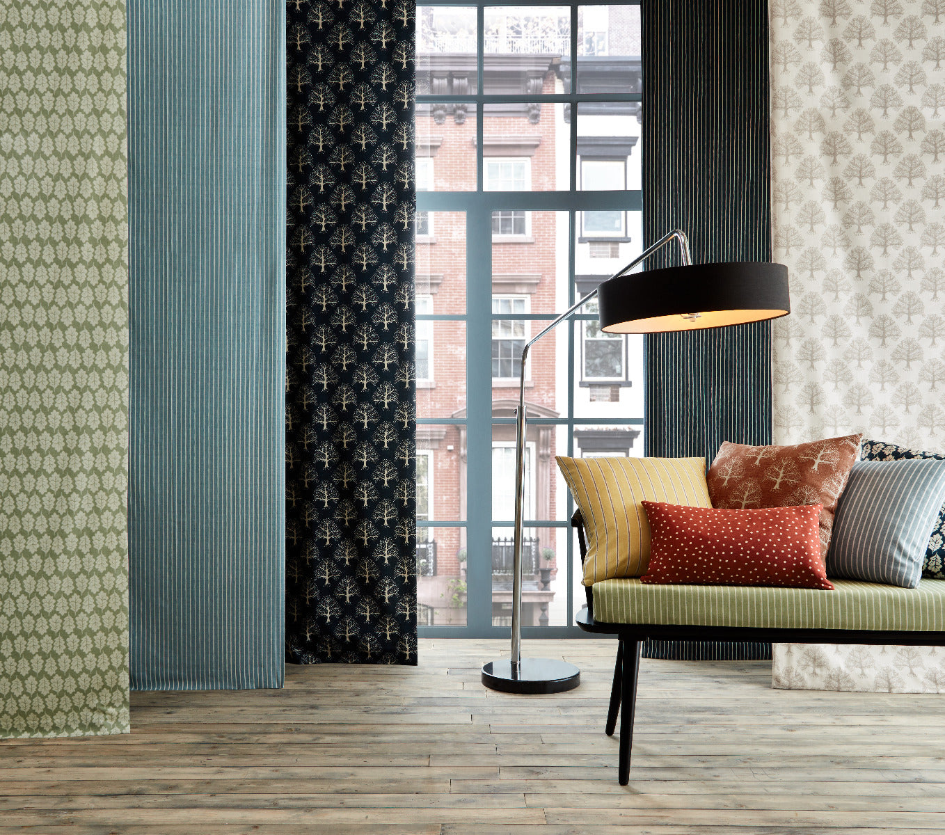 ILiv Pencil Stripe Pewter