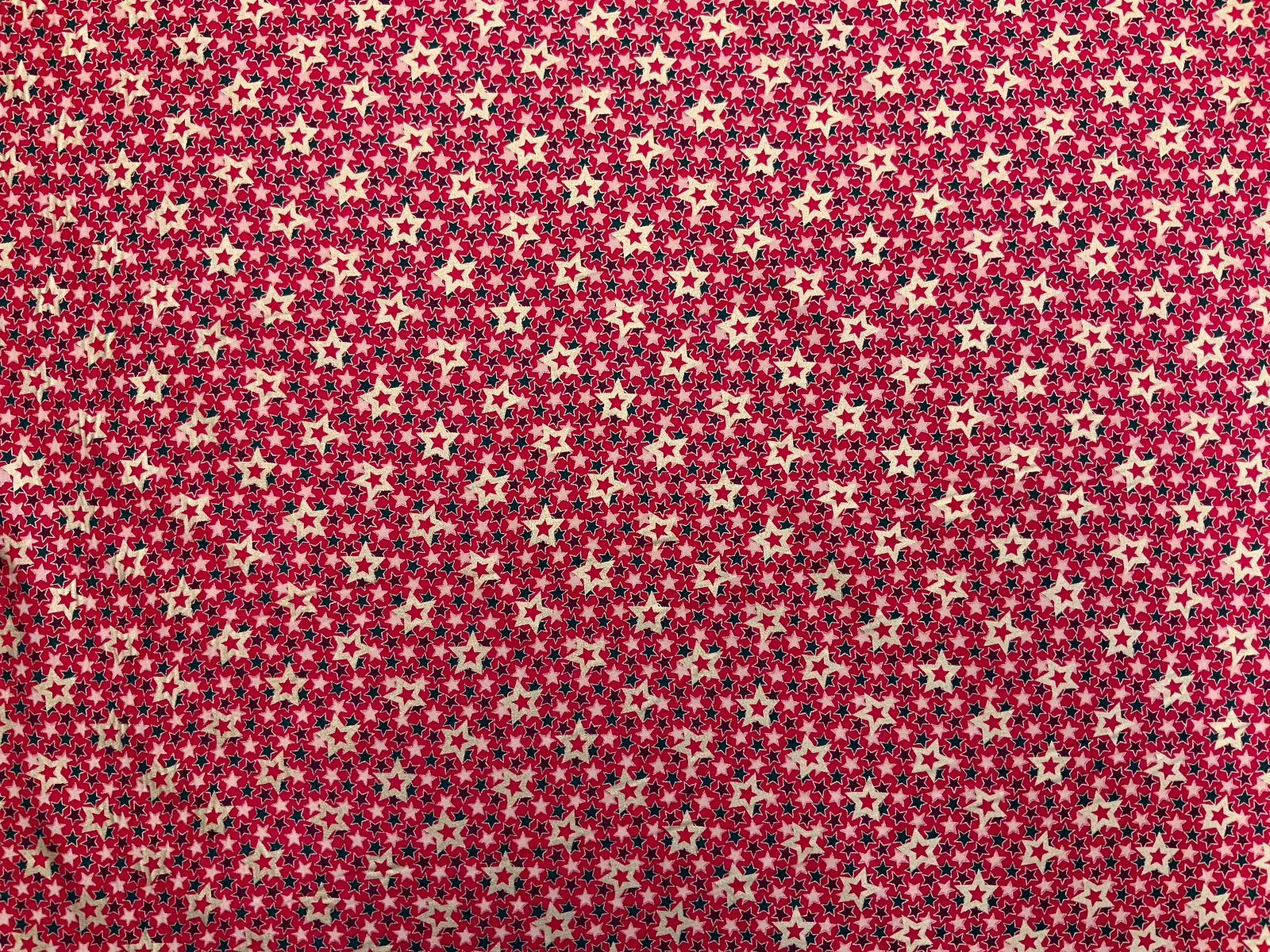 I353 Christmas Stars Metallic