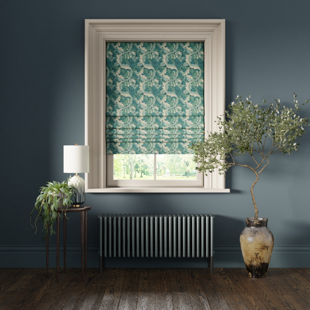 Clarke & Clarke Acanthus Teal