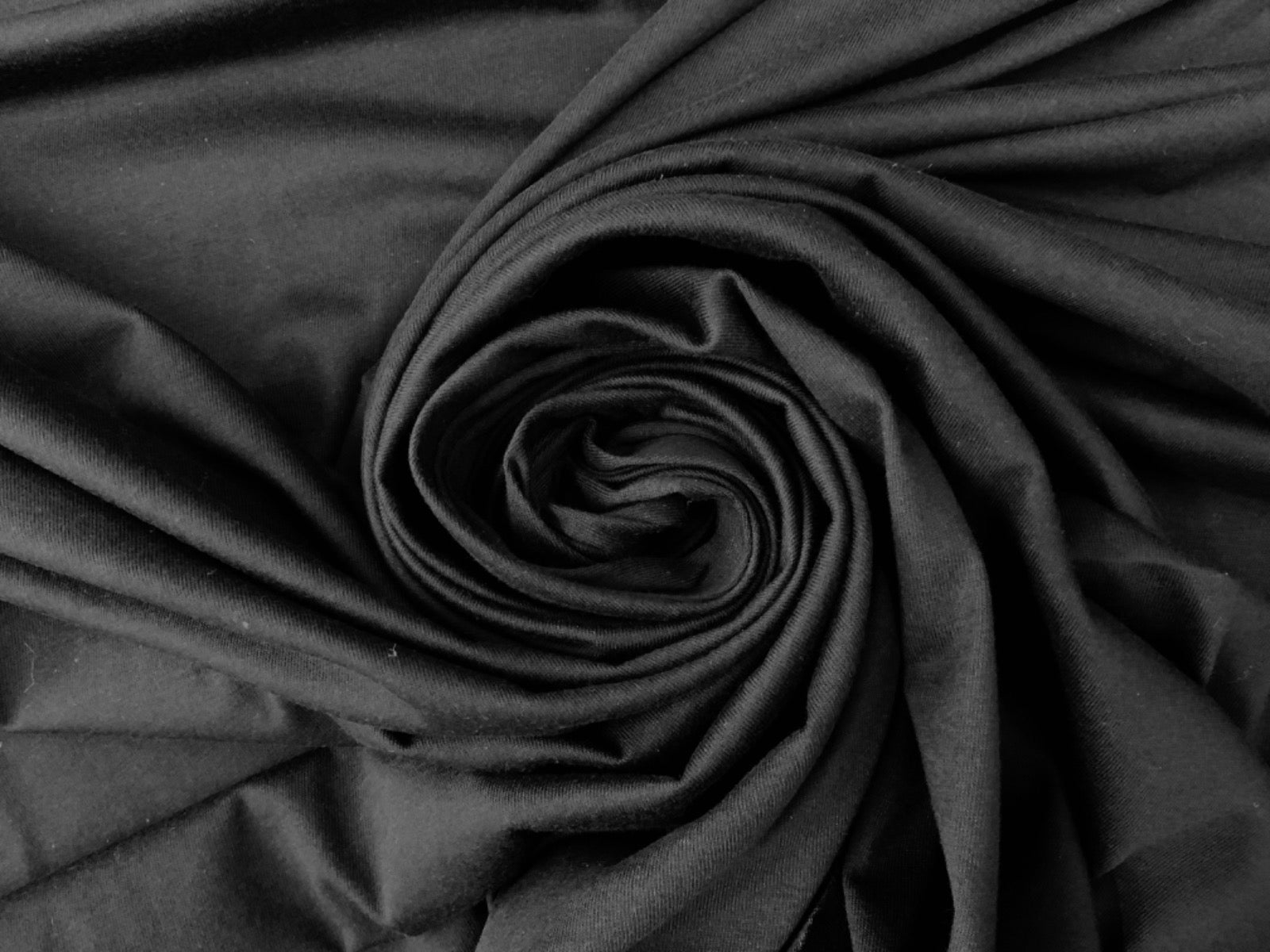 Tex Ex 2637 Wide Cotton Jersey Black