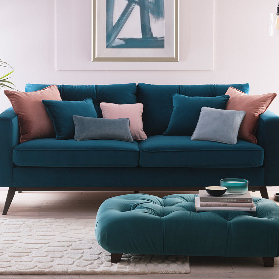 Clarke & Clarke Alvar Bluebird