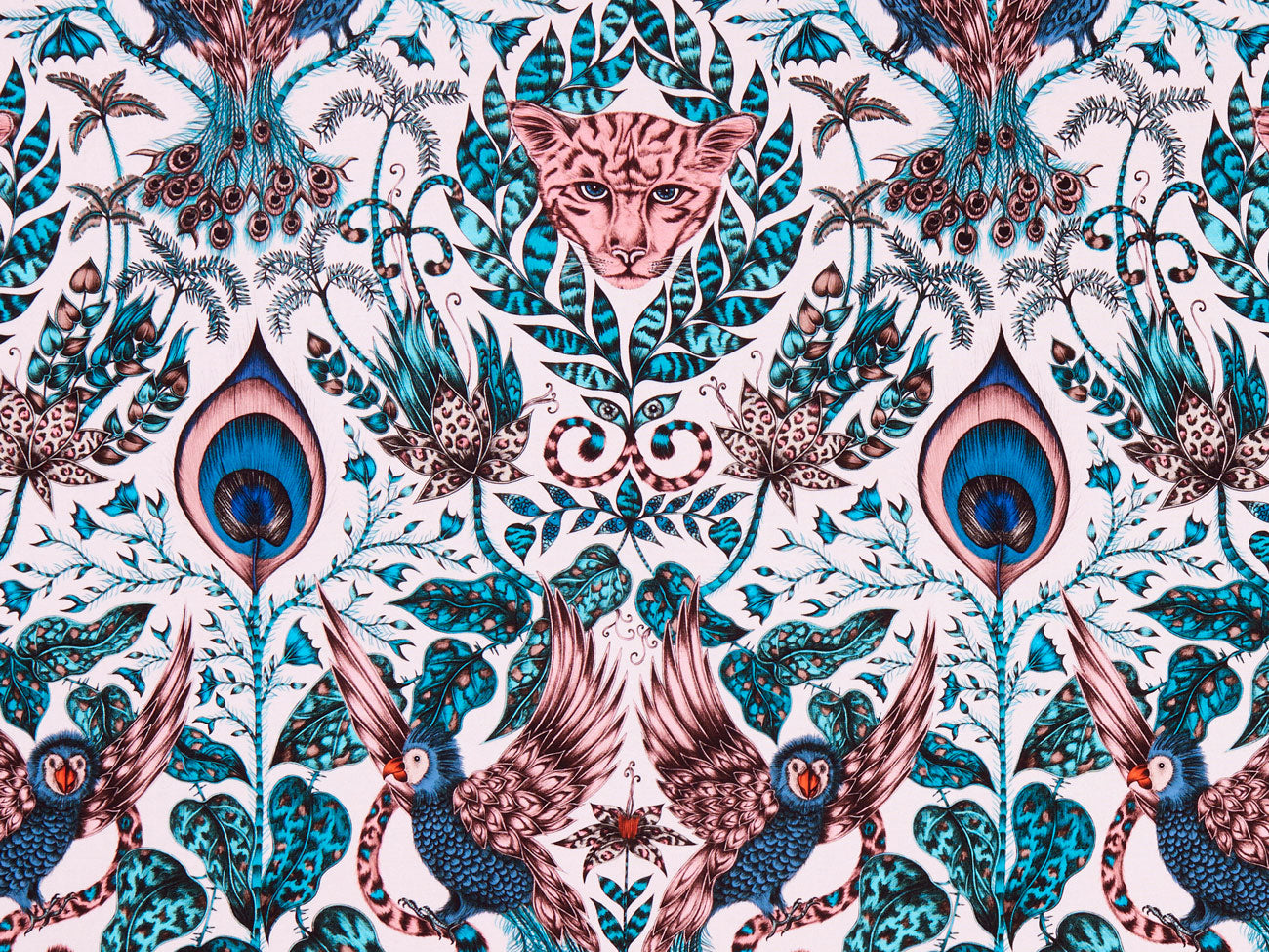 Clarke & Clarke Amazon Pink