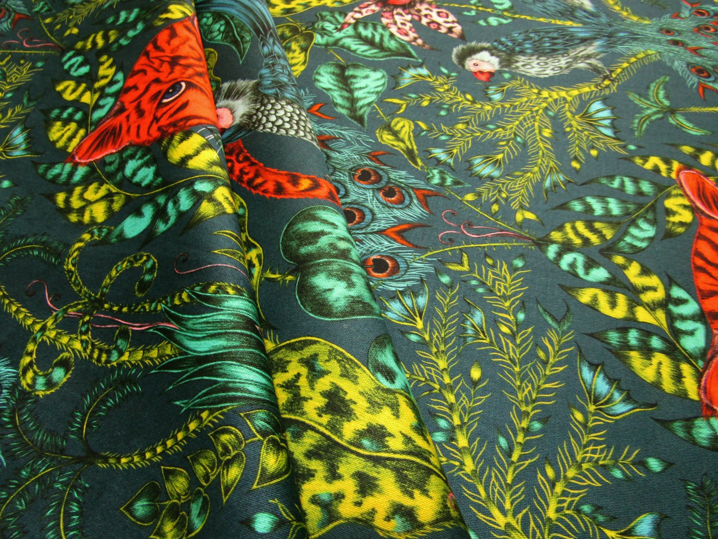 Clarke & Clarke Amazon Navy