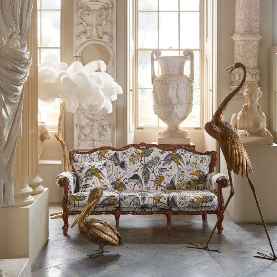 Clarke & Clarke Audubon Gold