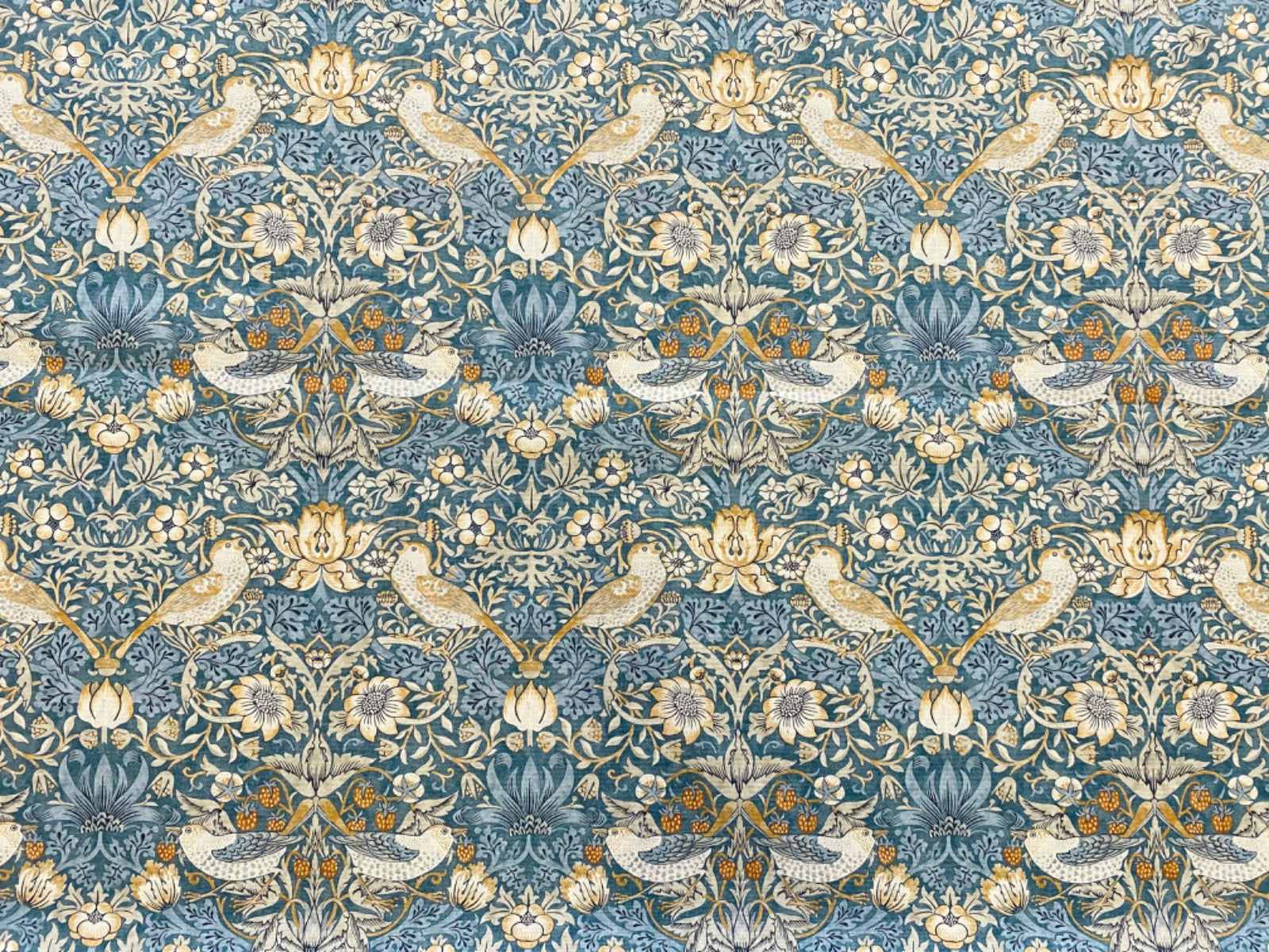 Clarke & Clarke Strawberry Thief Teal