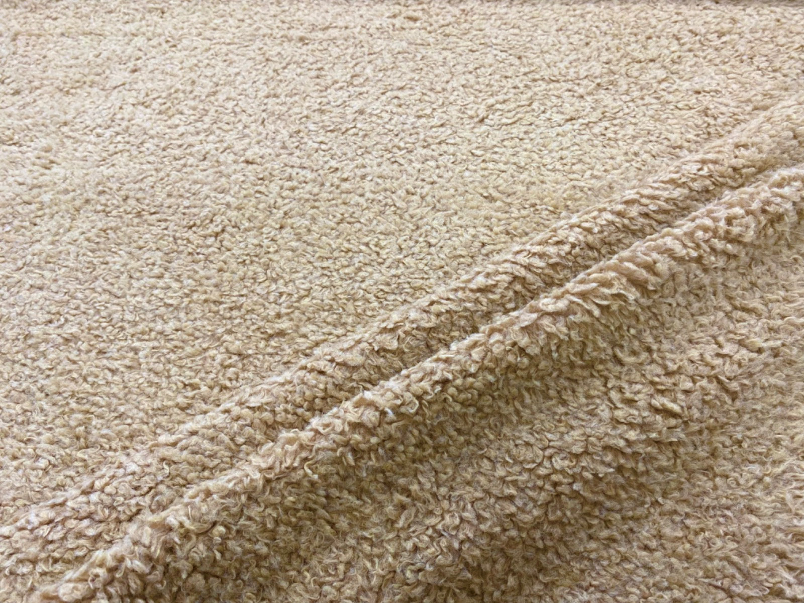 Recycled Teddy Sherpa Fleece Tex Ex 2696 Biscuit