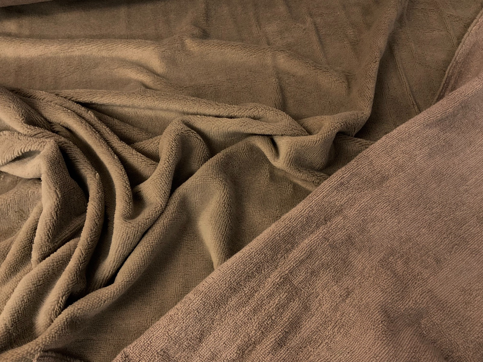 NEW Bamboo Towelling Taupe B306