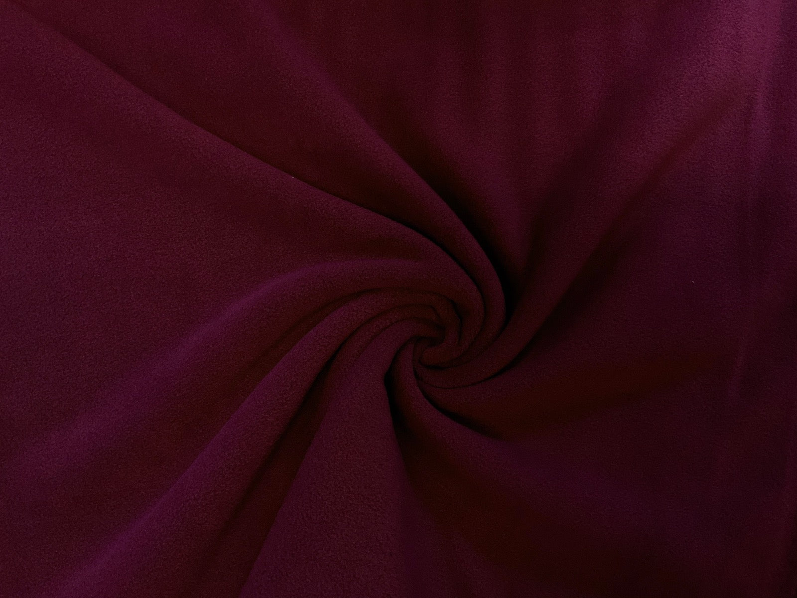 Wine Polar Fleece Fabric ES012