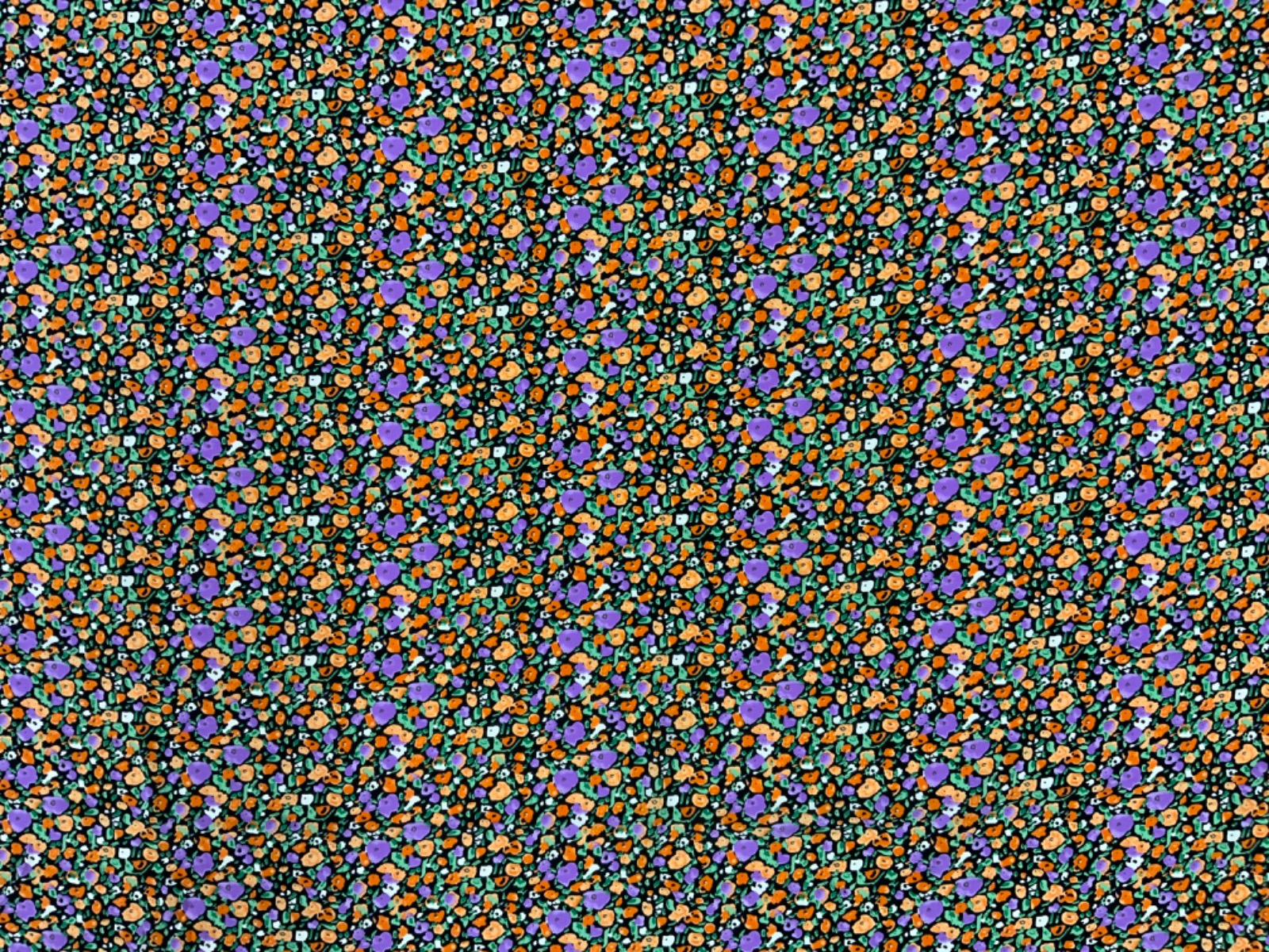 F317 Jewel Flowers Multi