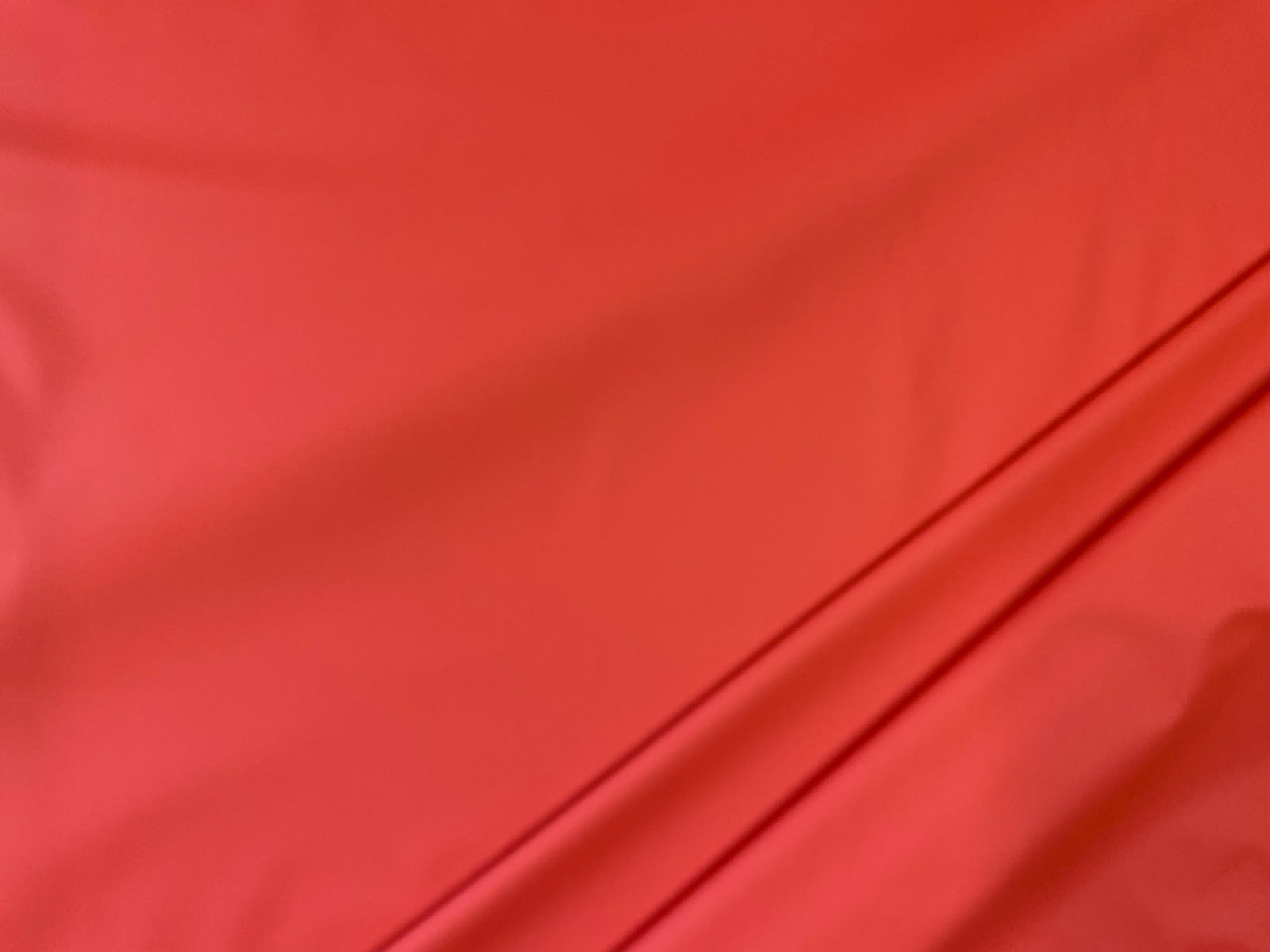 i483 Raincoat Fabric Red. Water Repellent One Way Comfort Stretch