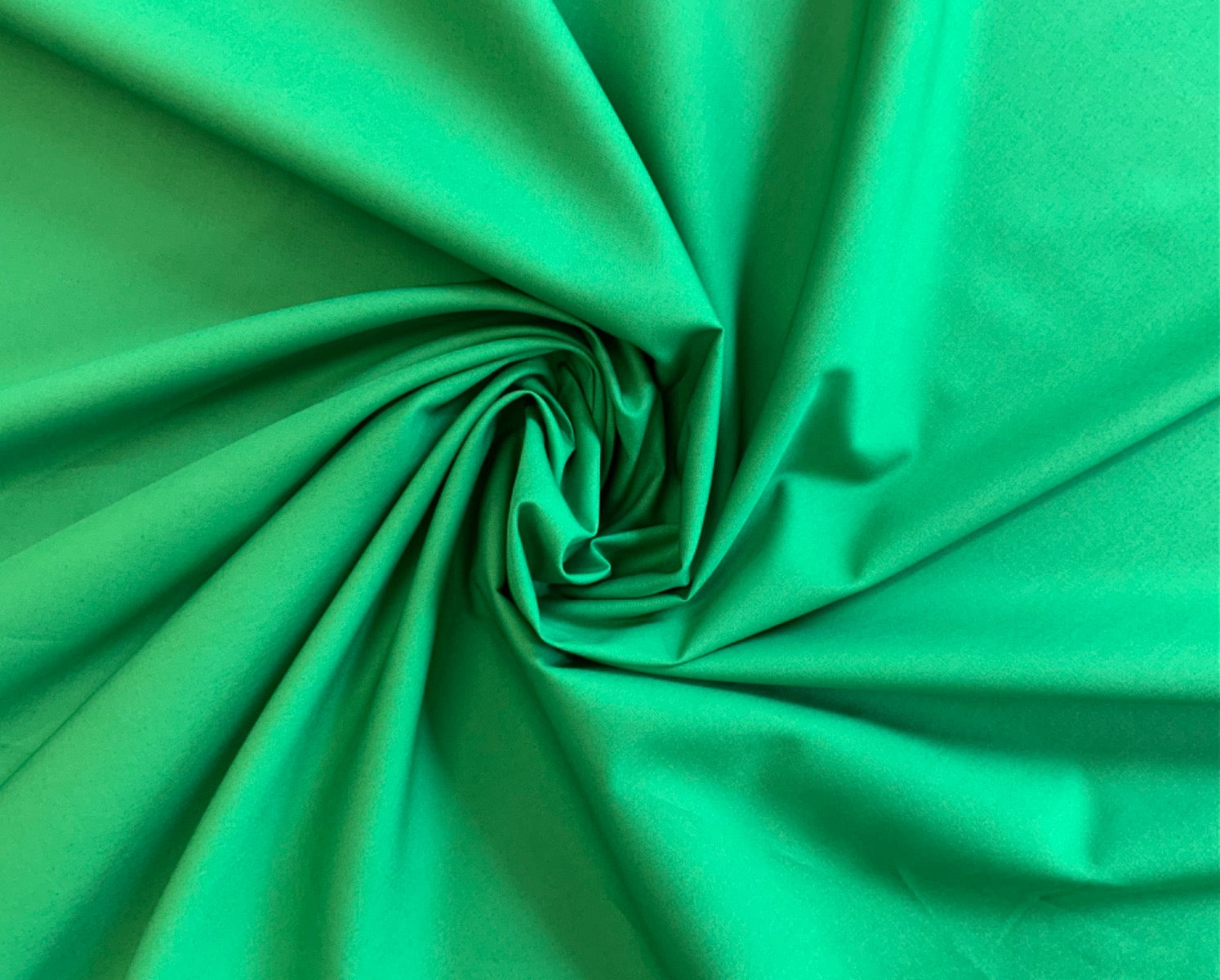 Plain Cotton Poplin Emerald Green CP0001