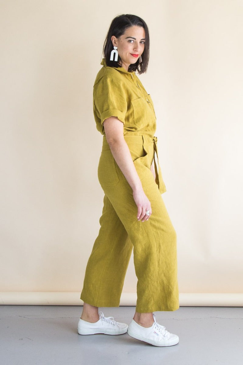 Closet Core Blanca Flight Suit Sewing Pattern