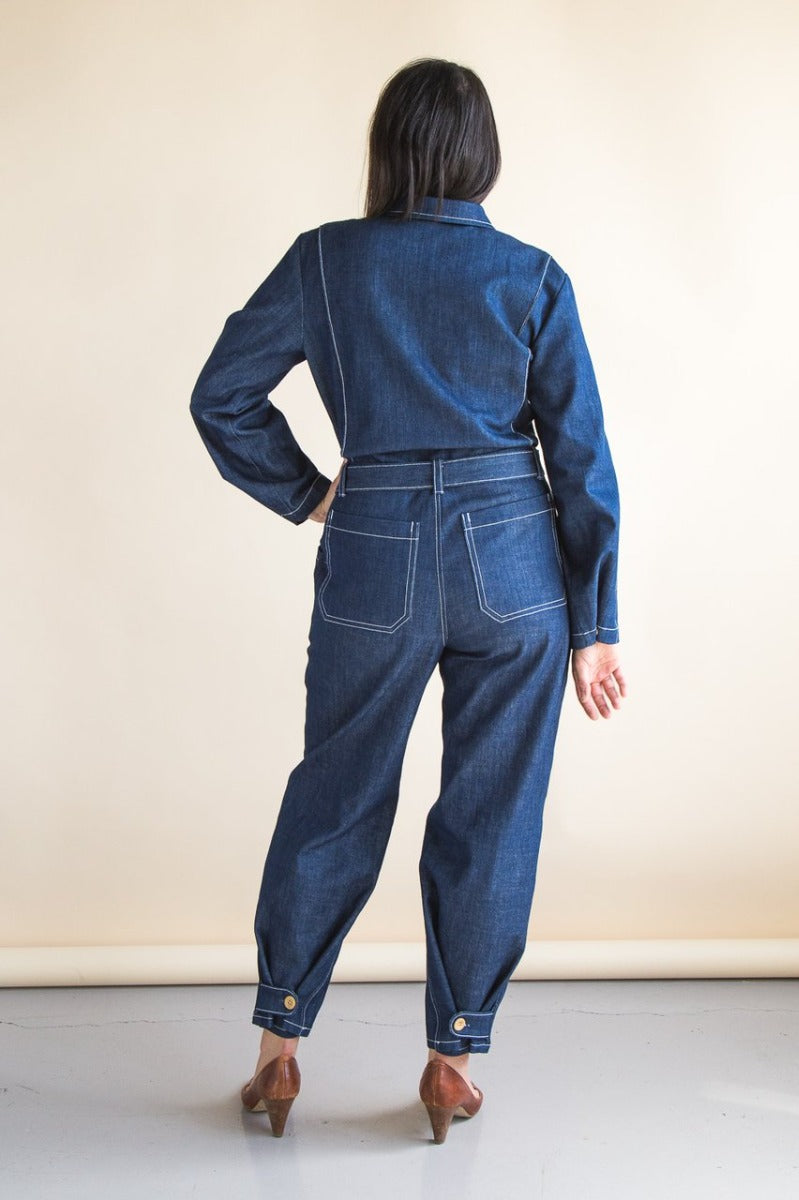 Closet Core Blanca Flight Suit Sewing Pattern