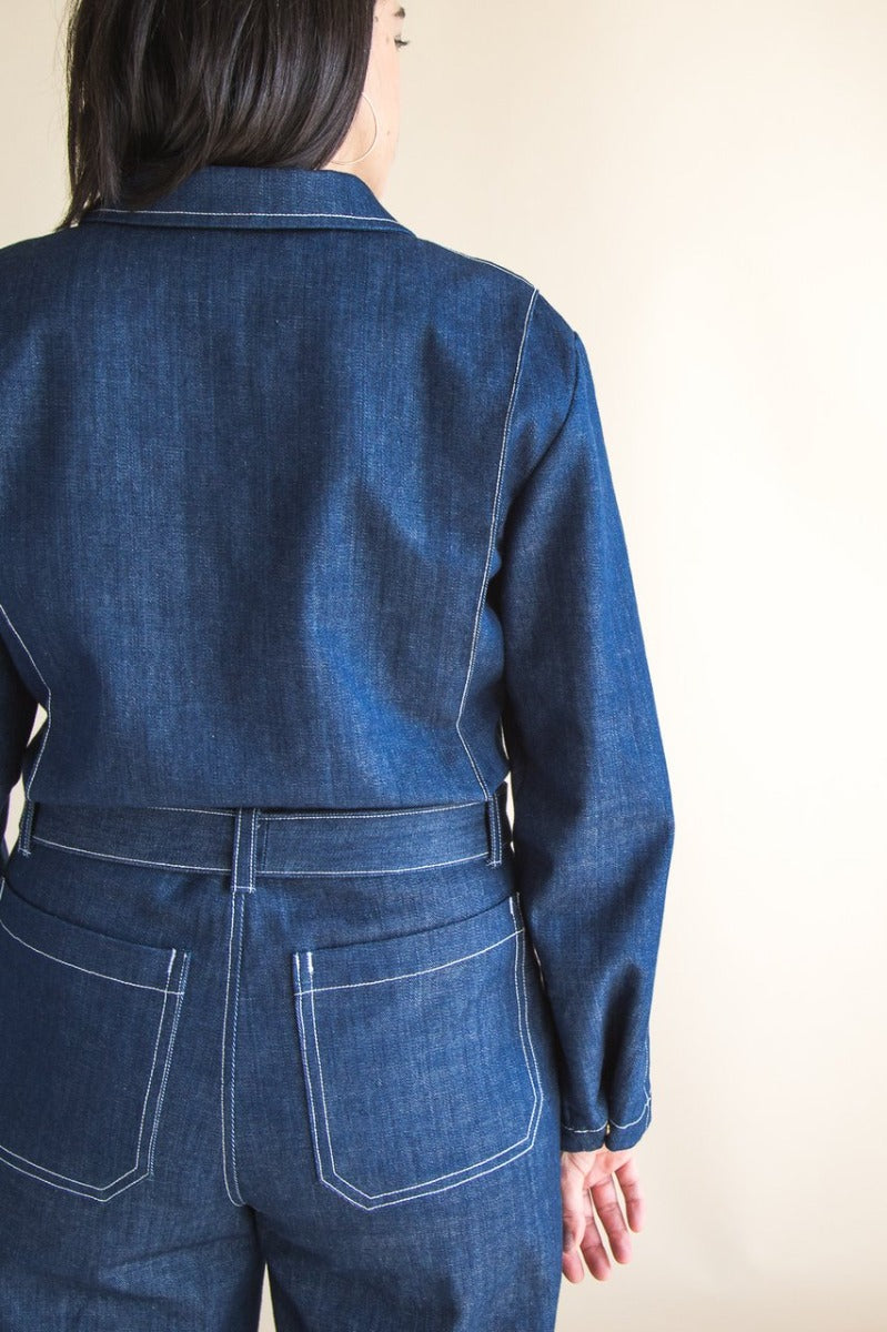 Closet Core Blanca Flight Suit Sewing Pattern